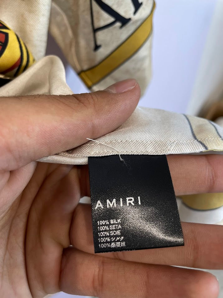 Amiri Tie Dye Skull Tee Used Medium