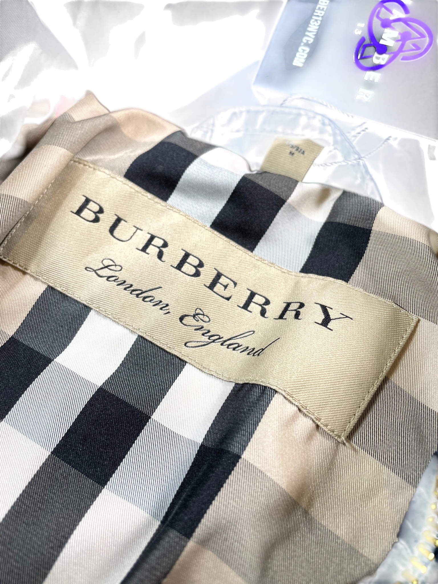 Burberry Womens Navy Jacket
