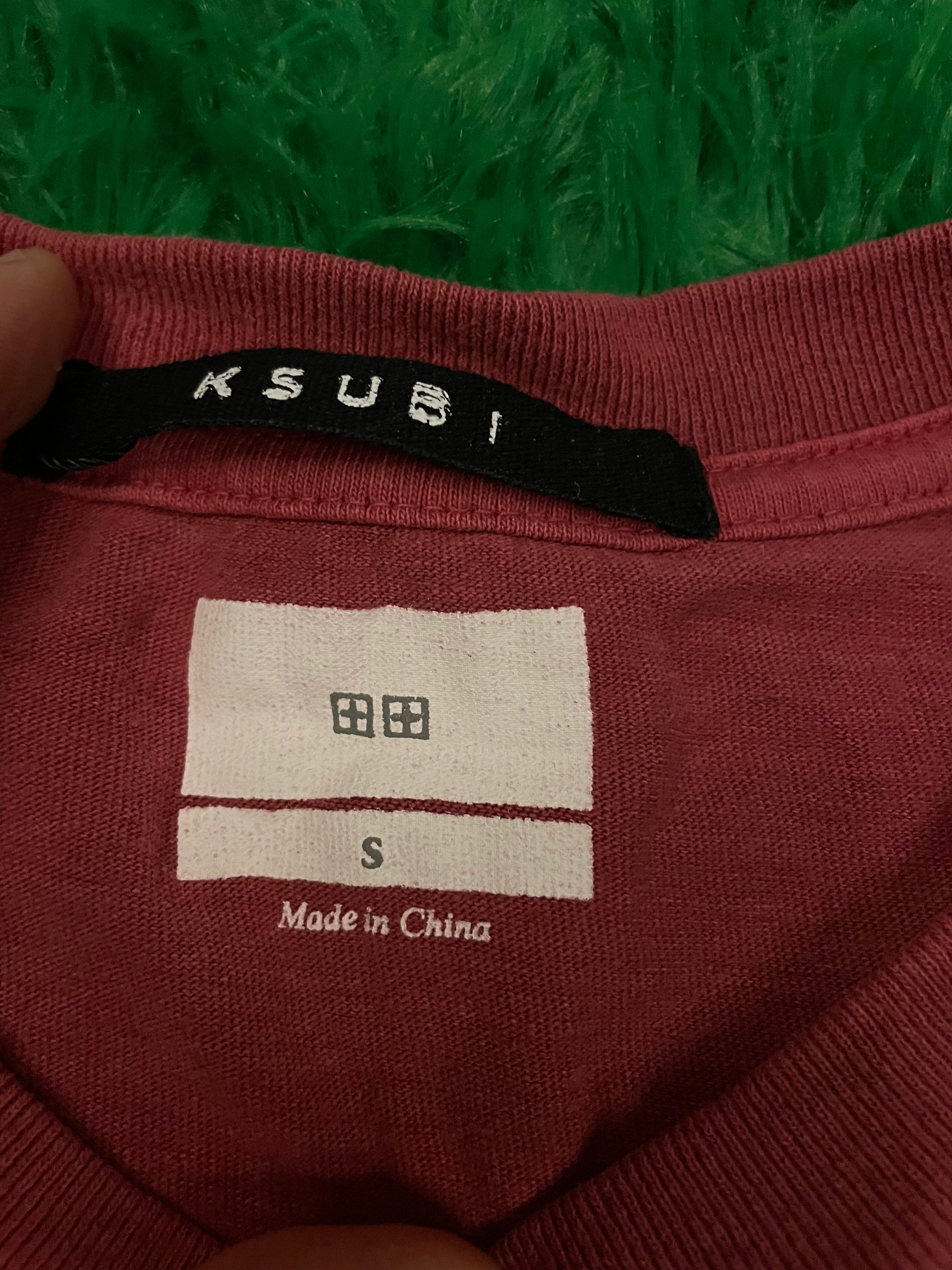 Ksubi Pink Xs Logo Tee