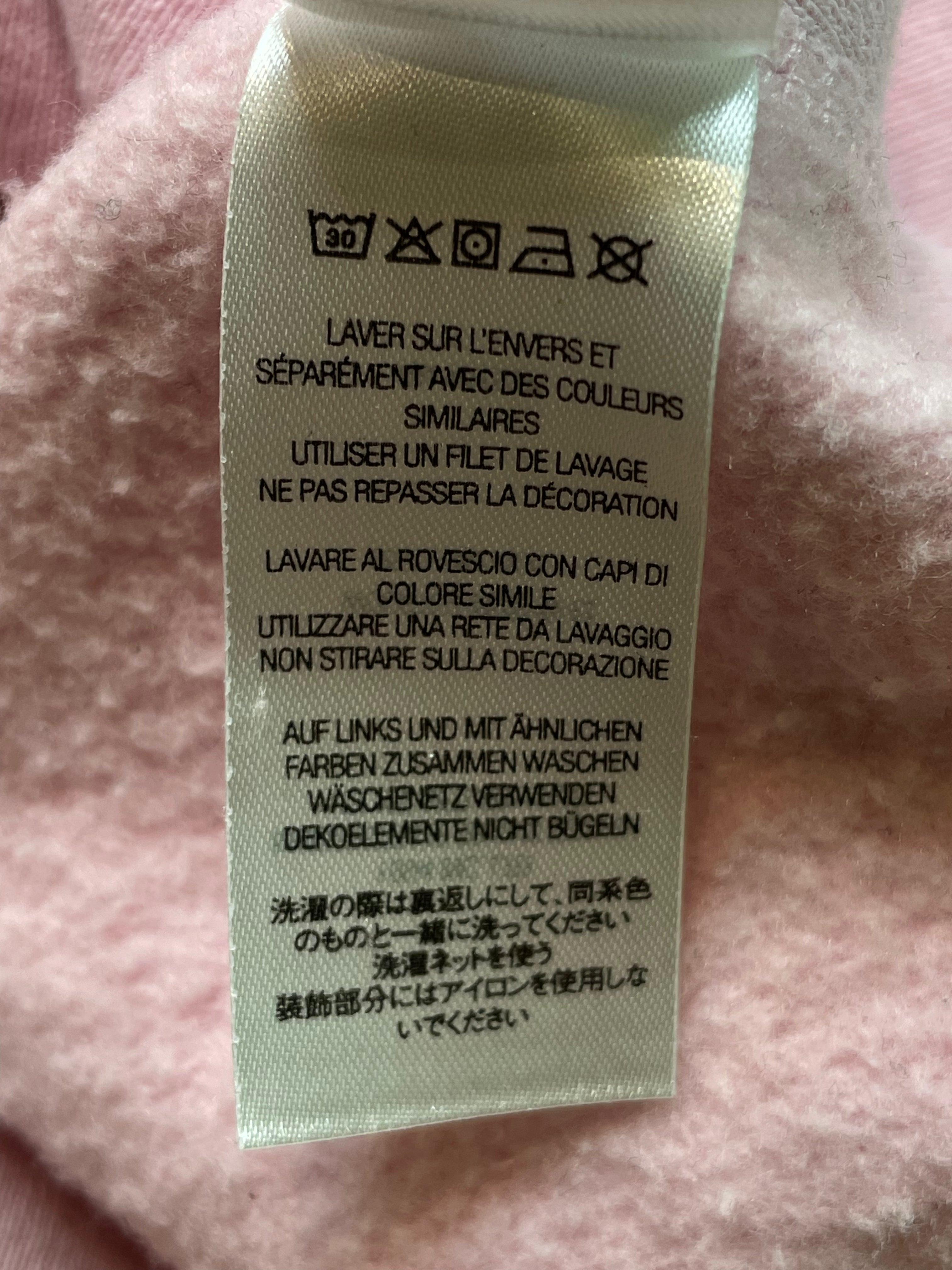 Supreme Studded Arc Logo Pink Pullover Hoodie