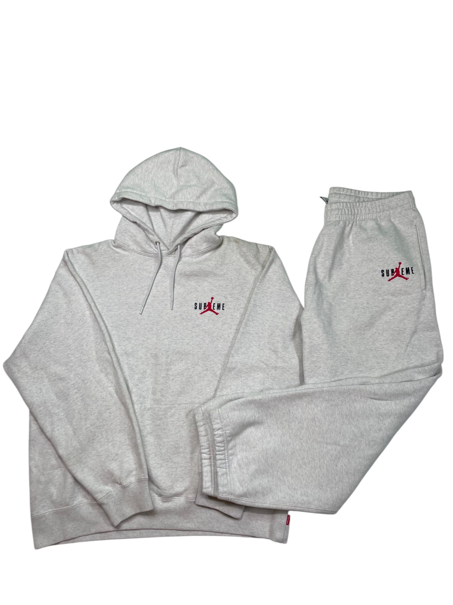 Supreme Jordan Grey Sweatsuit