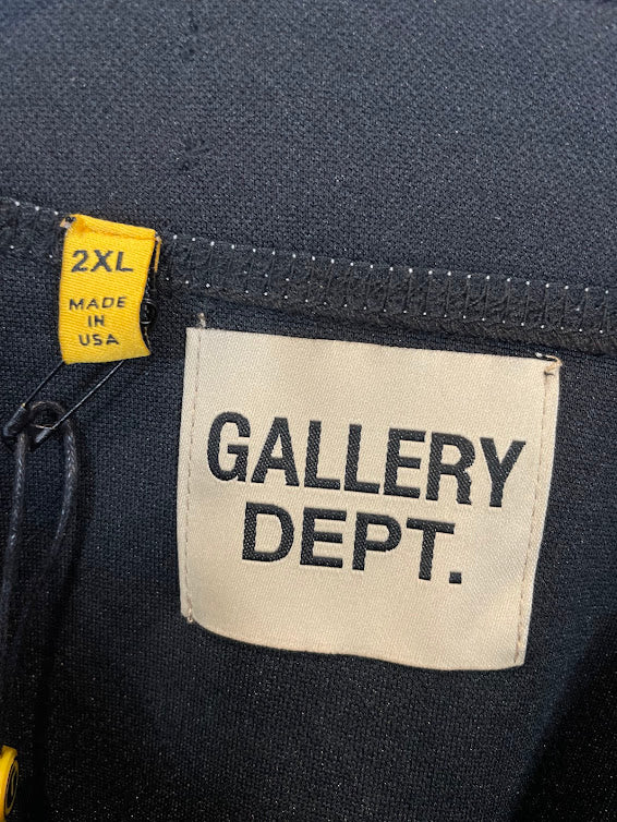 Gallery Dept Jersey Baseball Black Red New XXL