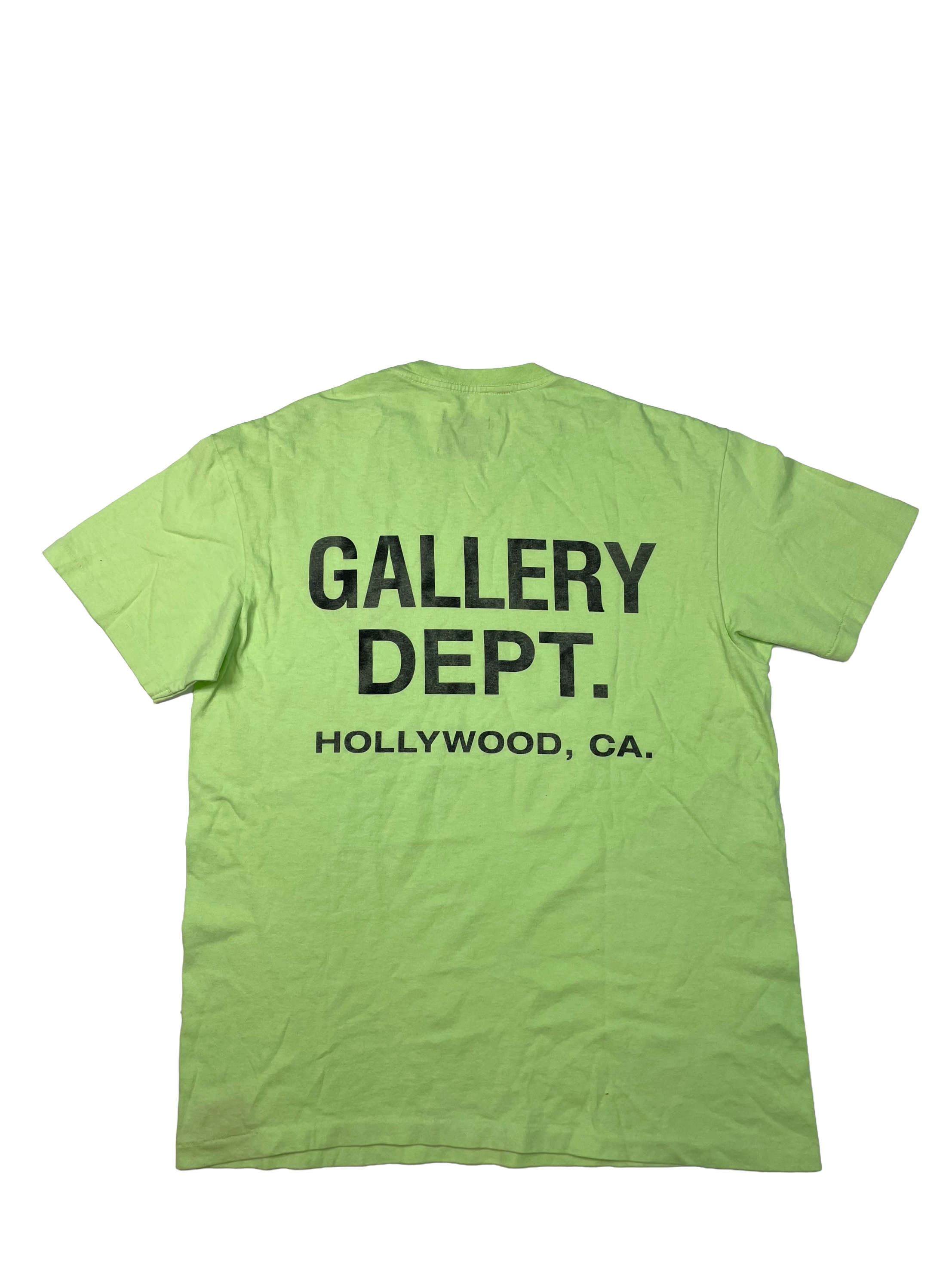 Gallery Dept Souvenir Lime Green Tee