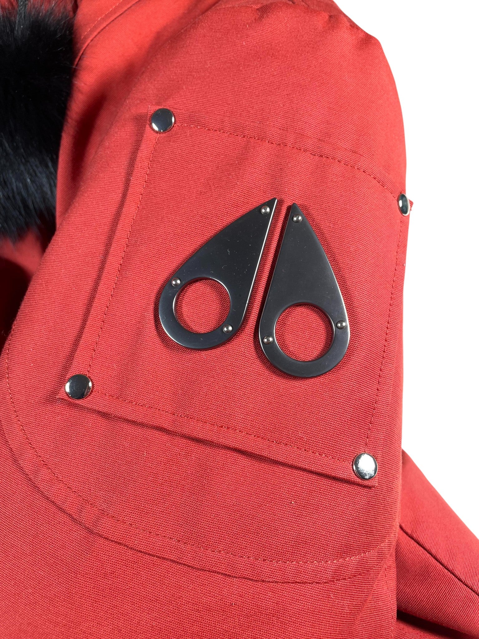 Moose Knuckles Clay Women's Red Parka Jacket