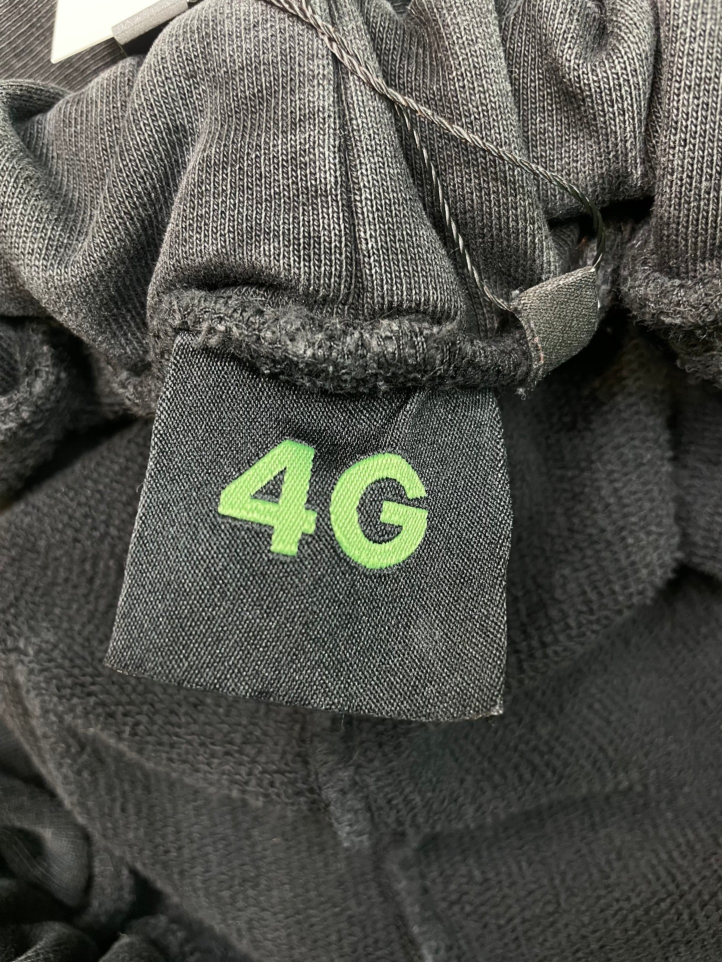 4G Go F*CK Yourself Embroidered Black & Green Sweats