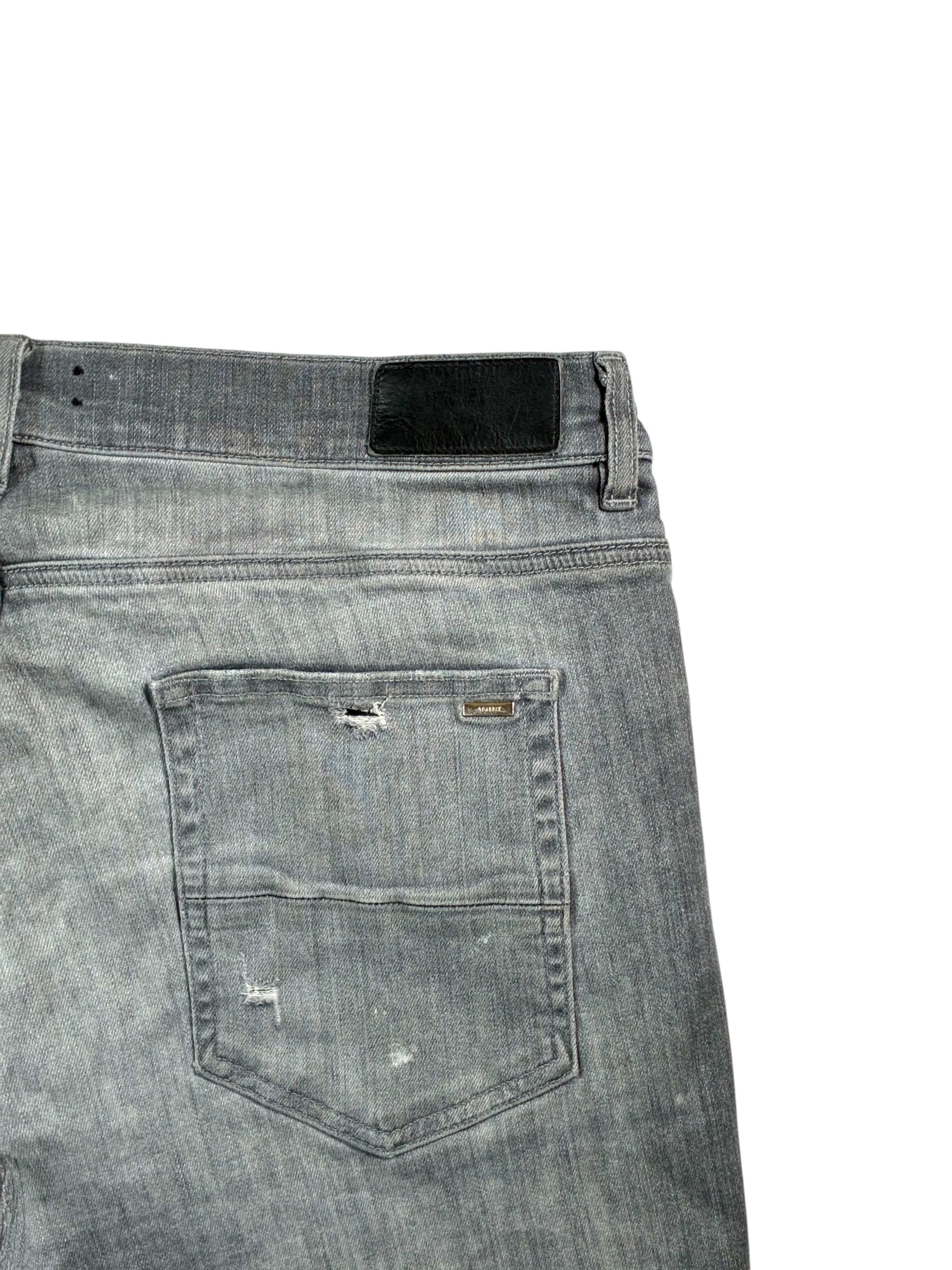 Amiri MX1 Playboy Patch Grey Jeans