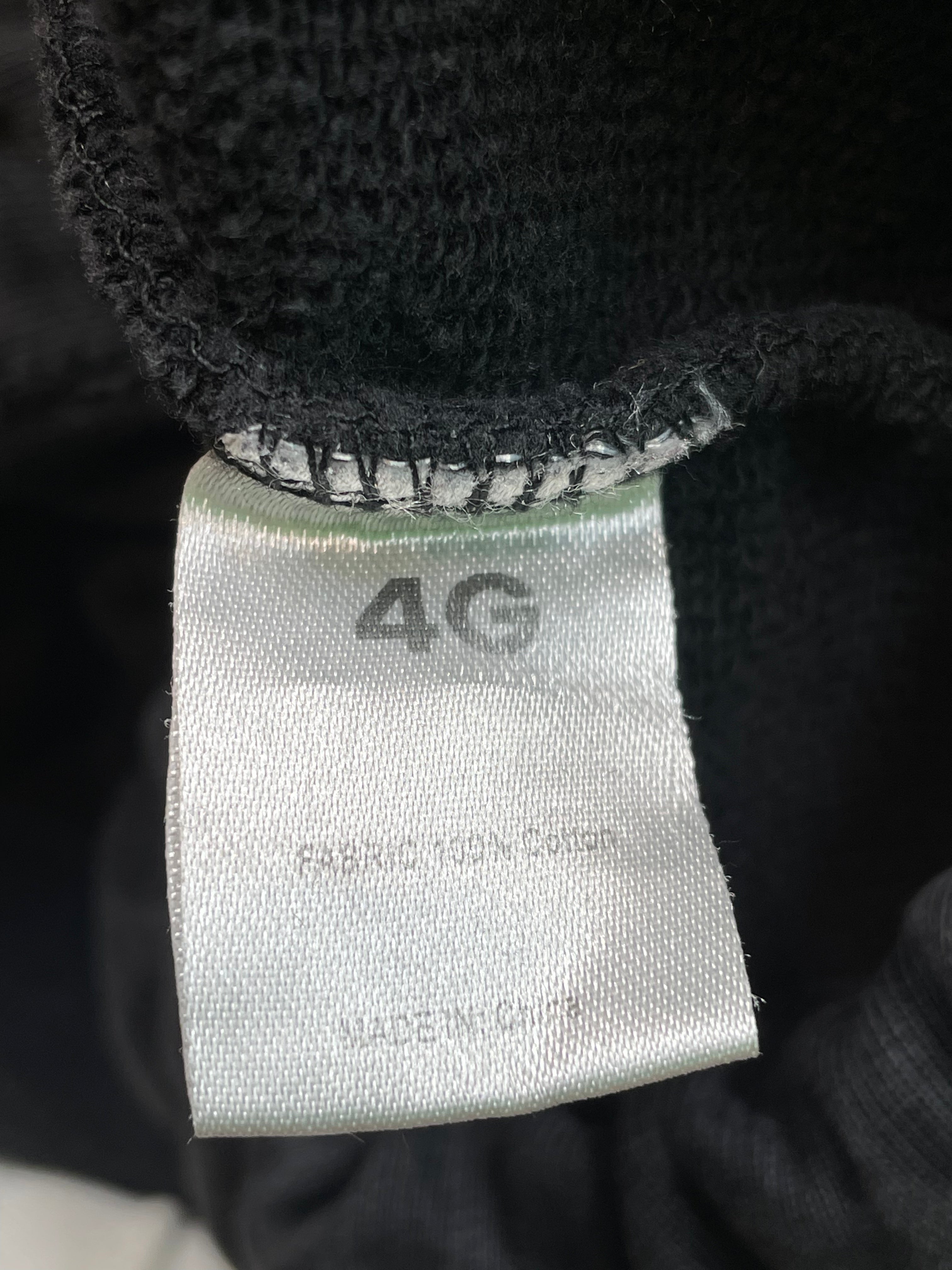 4G Go F*CK Yourself Embroidered Black & Green Sweats