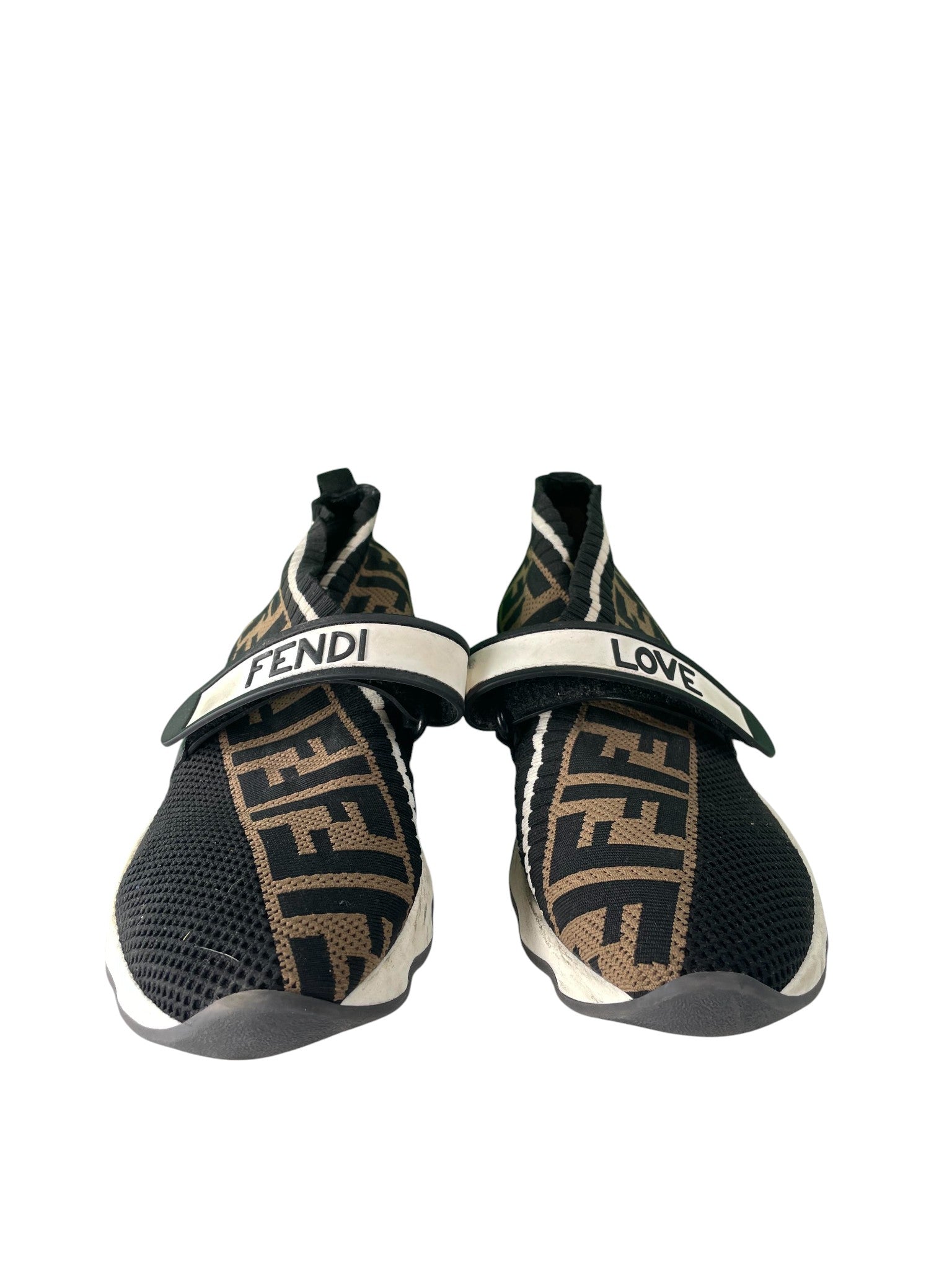 Fendi 'Rockoko' Monogram Slip On