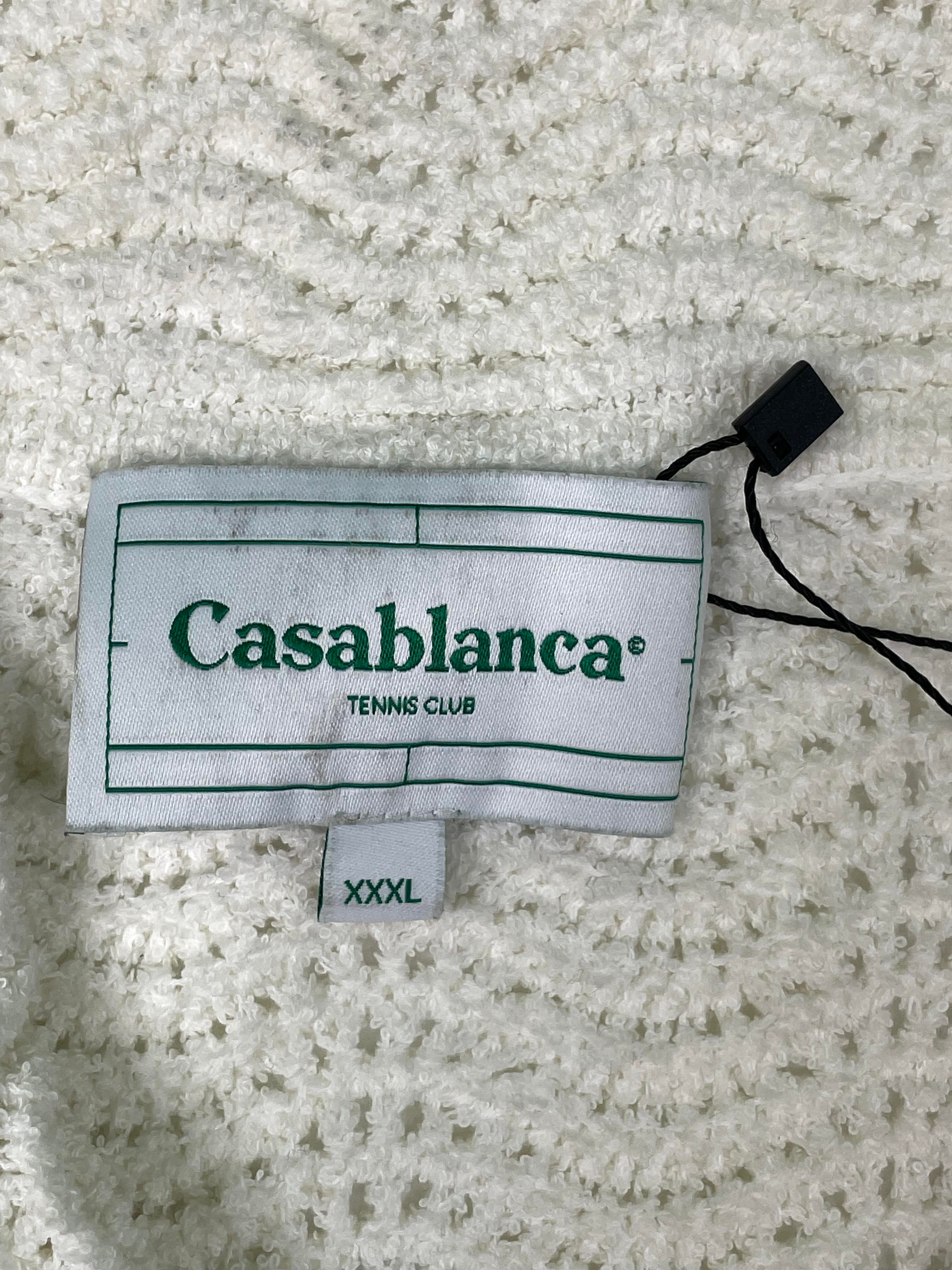 Casablanca Cream Knitted Button Up