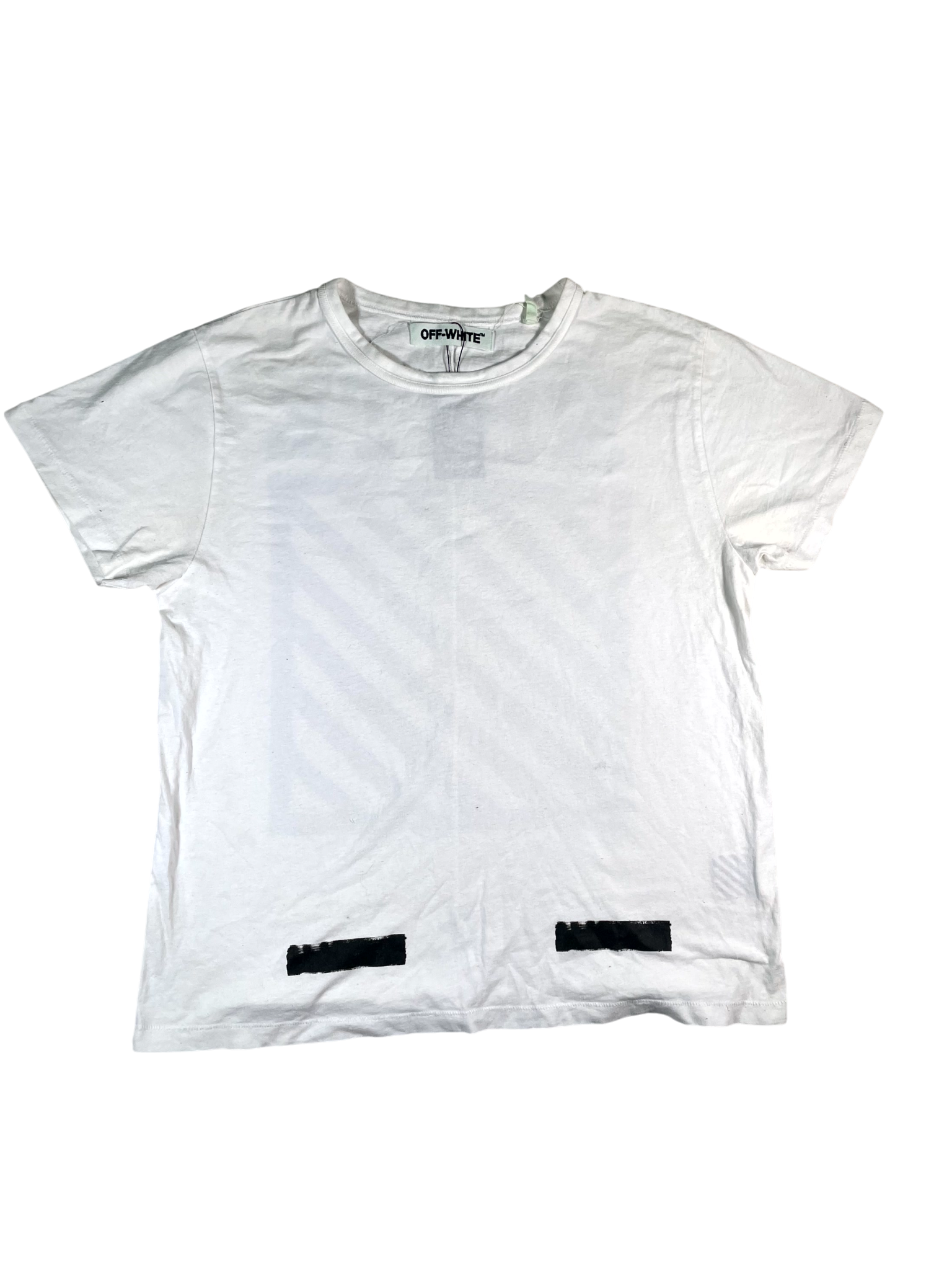 Off-White Spray White & Black Tee