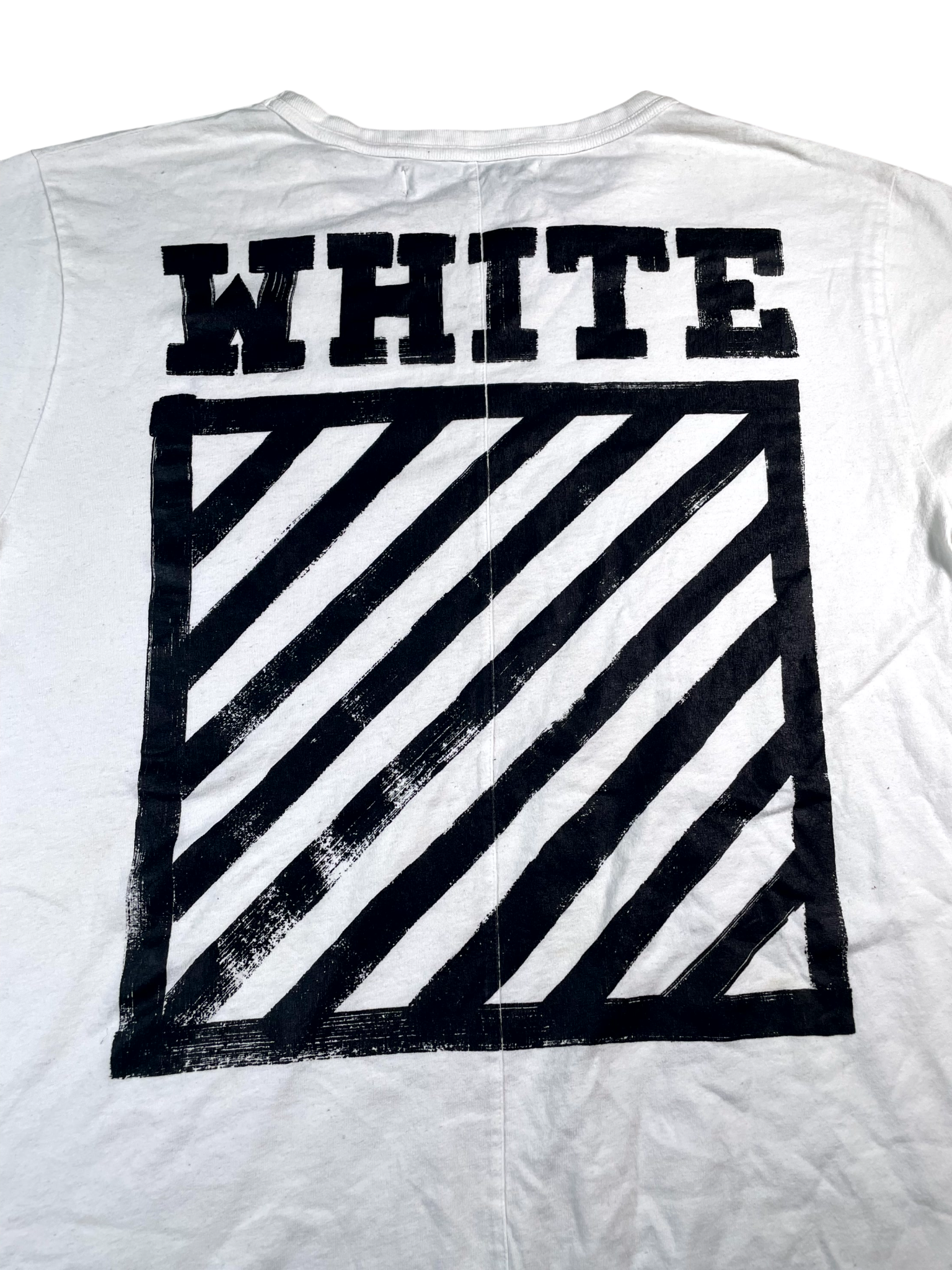 Off-White Spray White & Black Tee