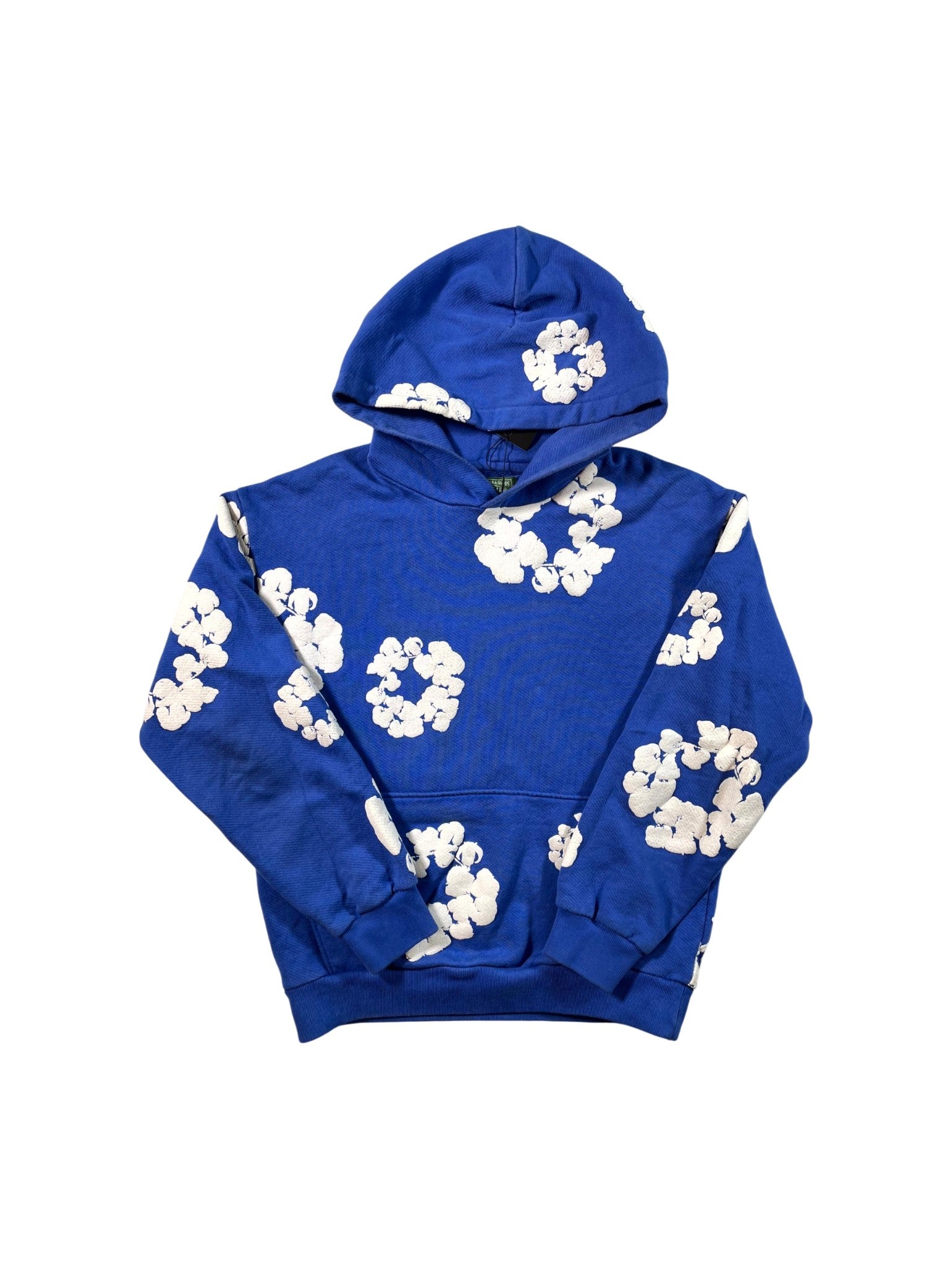 Denim Tears Cotton Wreath Blue Hoodie