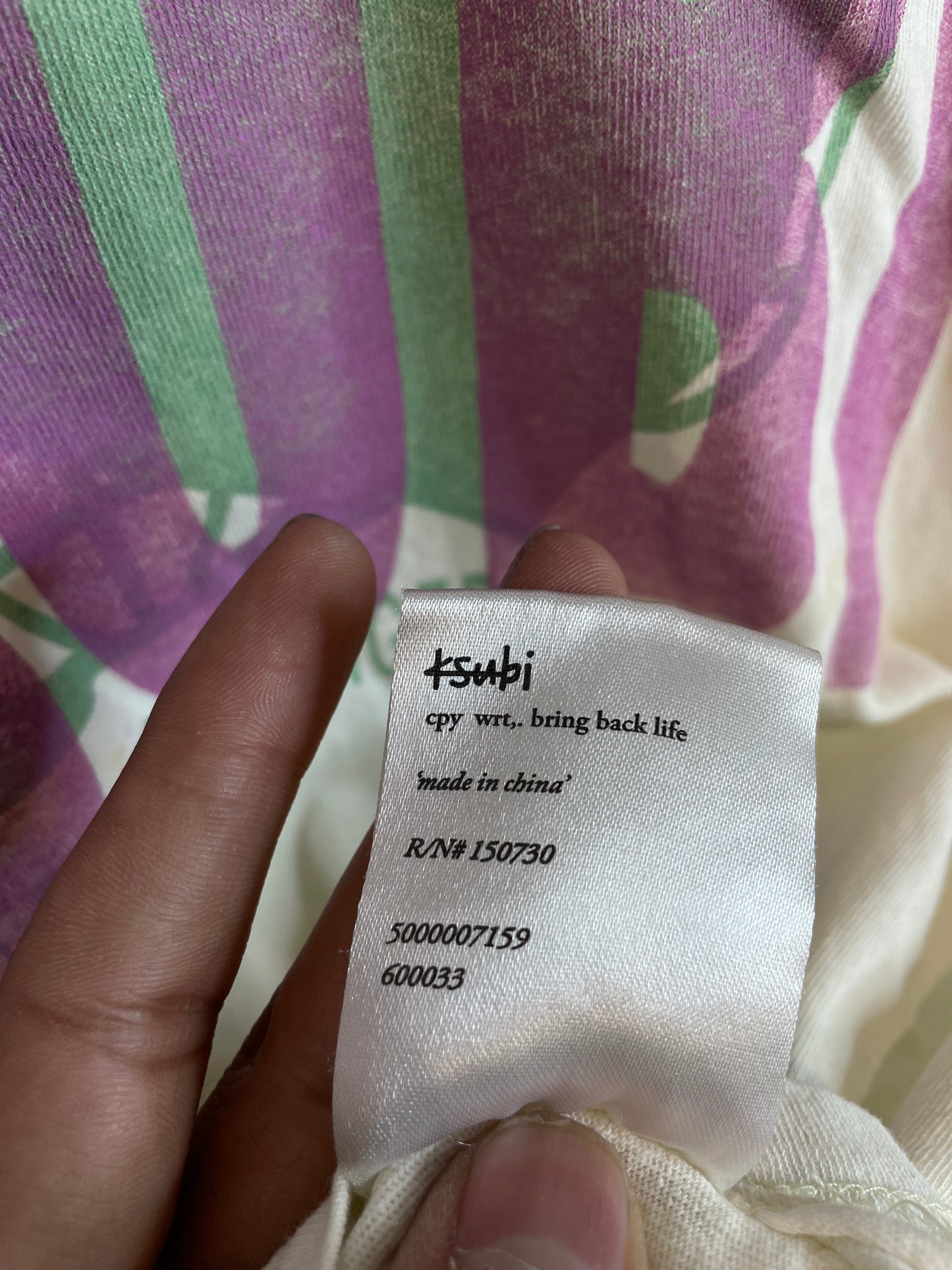 Ksubi Love Deranged Tee Used Medium