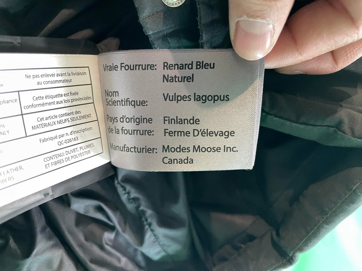 Moose Knuckles Shadow Grey Kids Coat