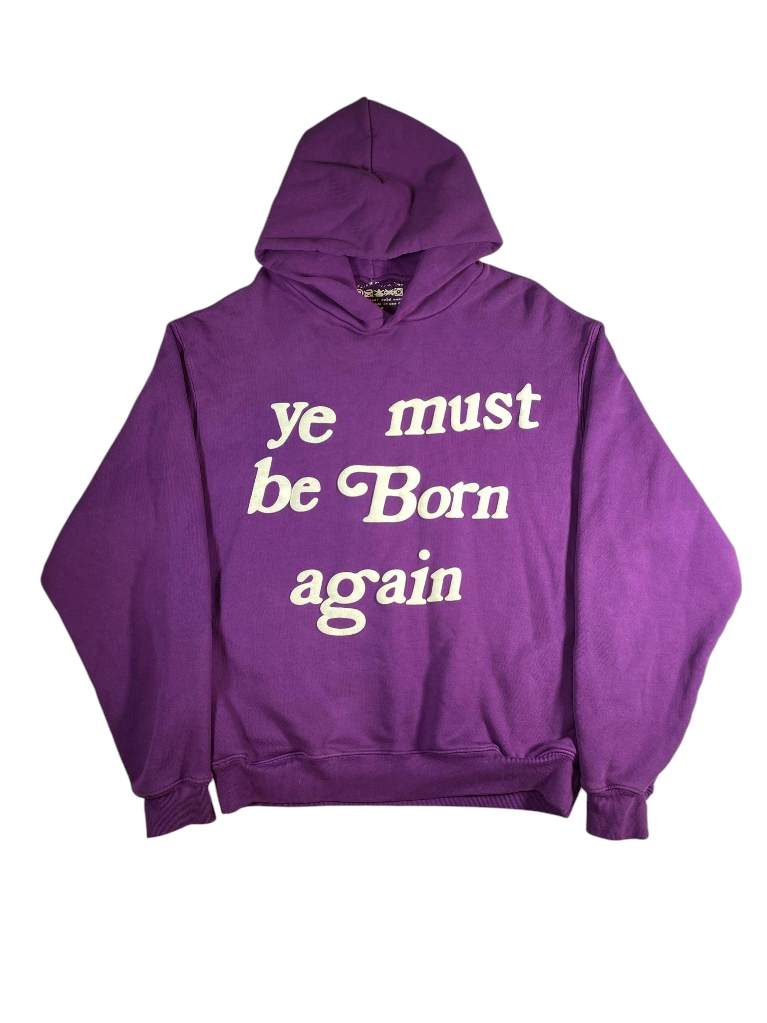 CPFM Ye Must Be Born Again Purple Hoodie