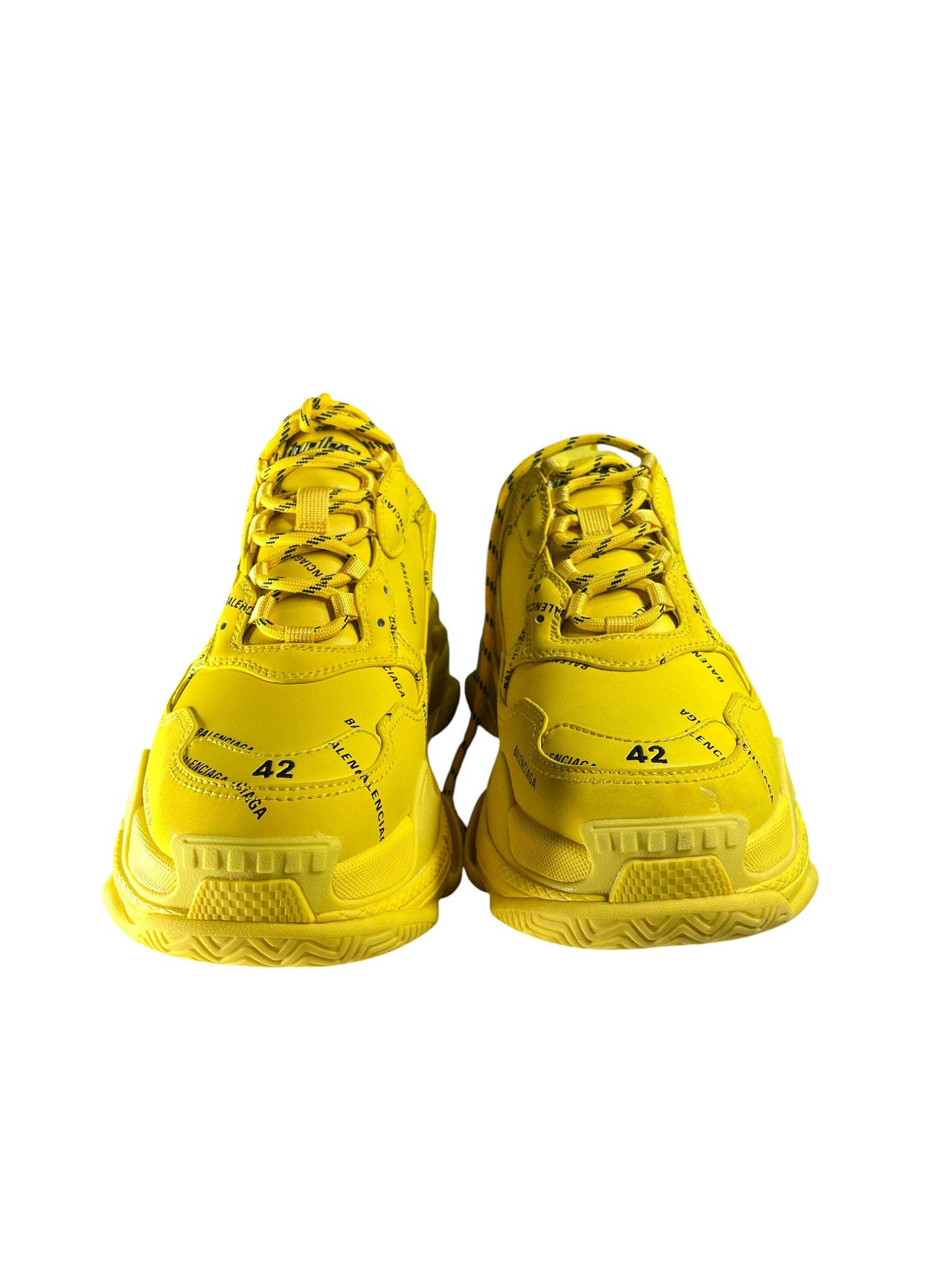 Balenciaga 'Triple S all over' Yellow