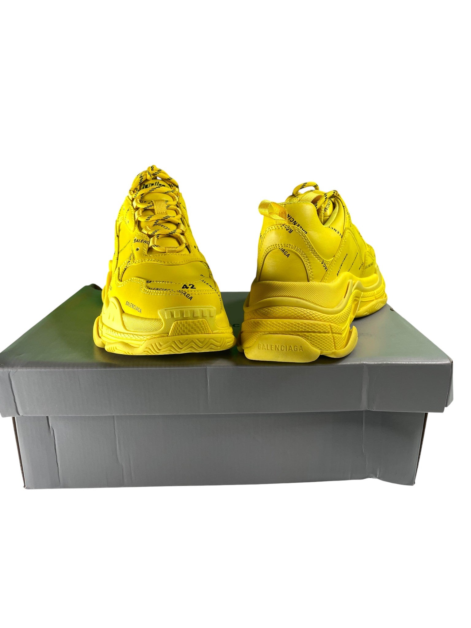 Balenciaga 'Triple S all over' Yellow