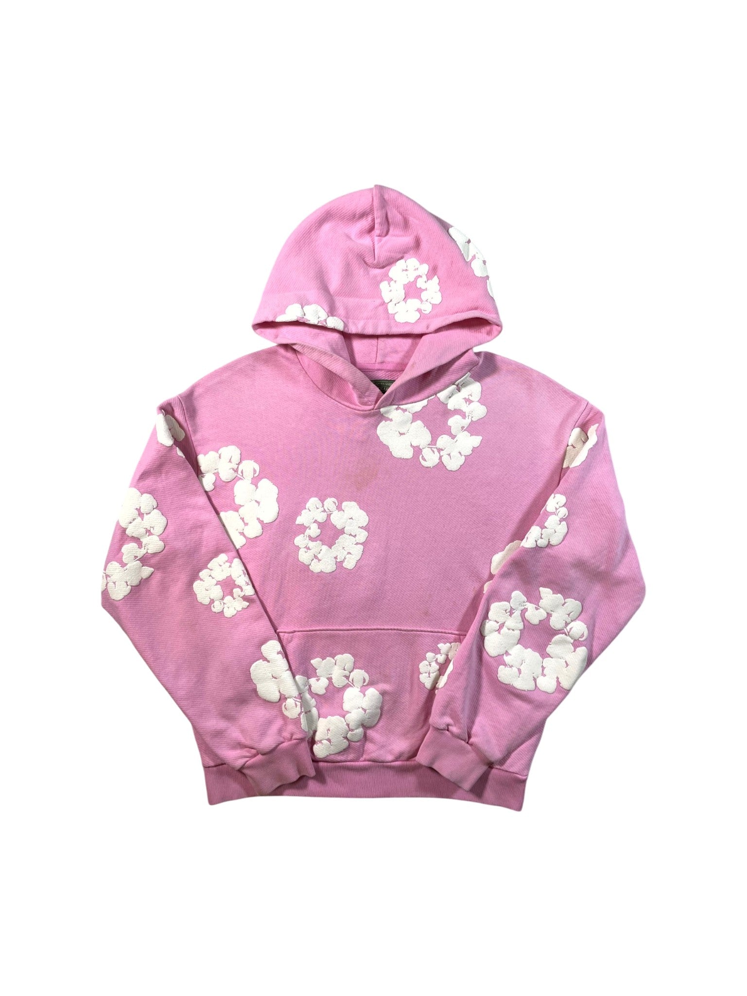 Denim Tears Pink Wreath Hoodie