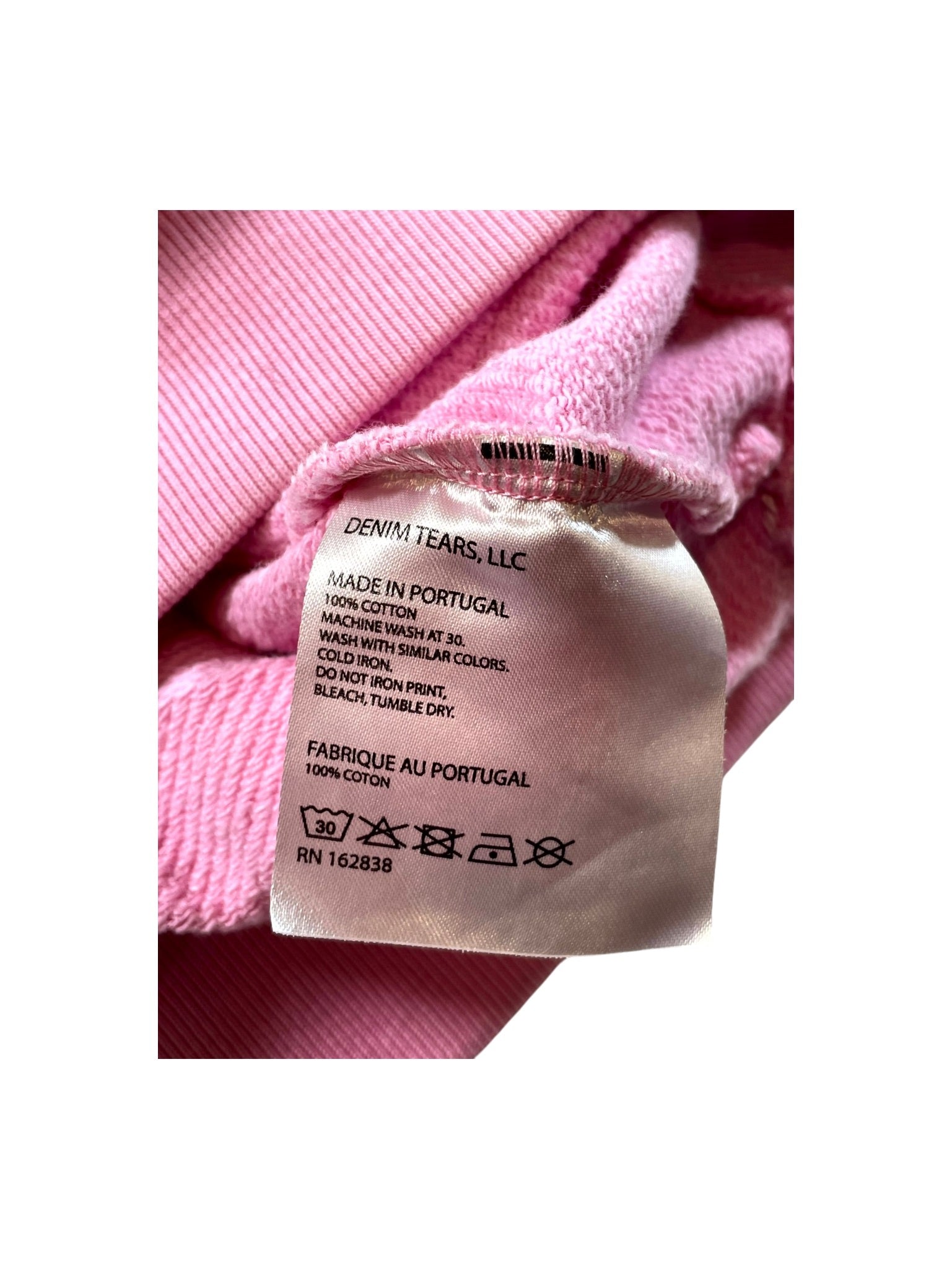 Denim Tears Pink Wreath Hoodie