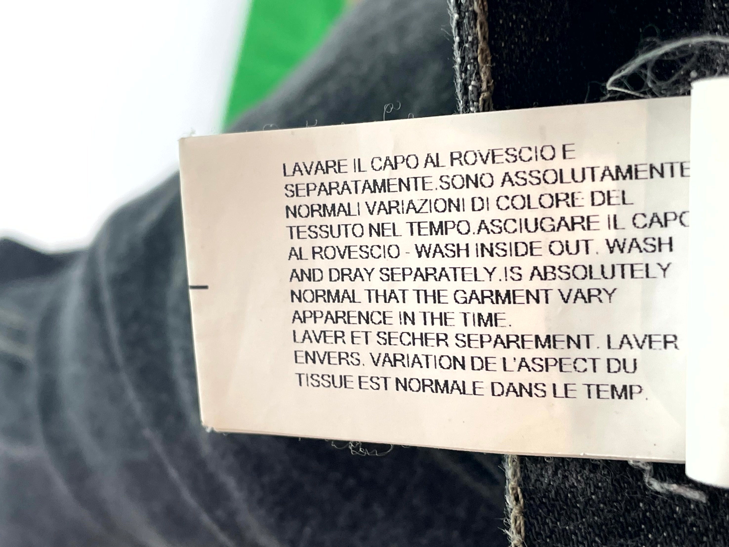 Rick Owens Dteroit Black Wash Jeans