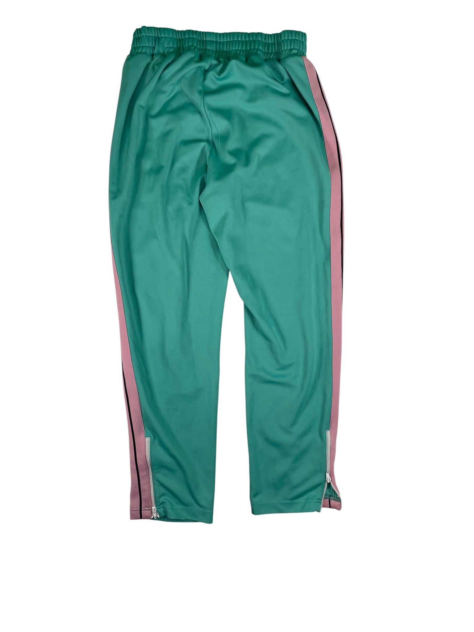 Palm Angels Teal & Pink Stripe Track Pants