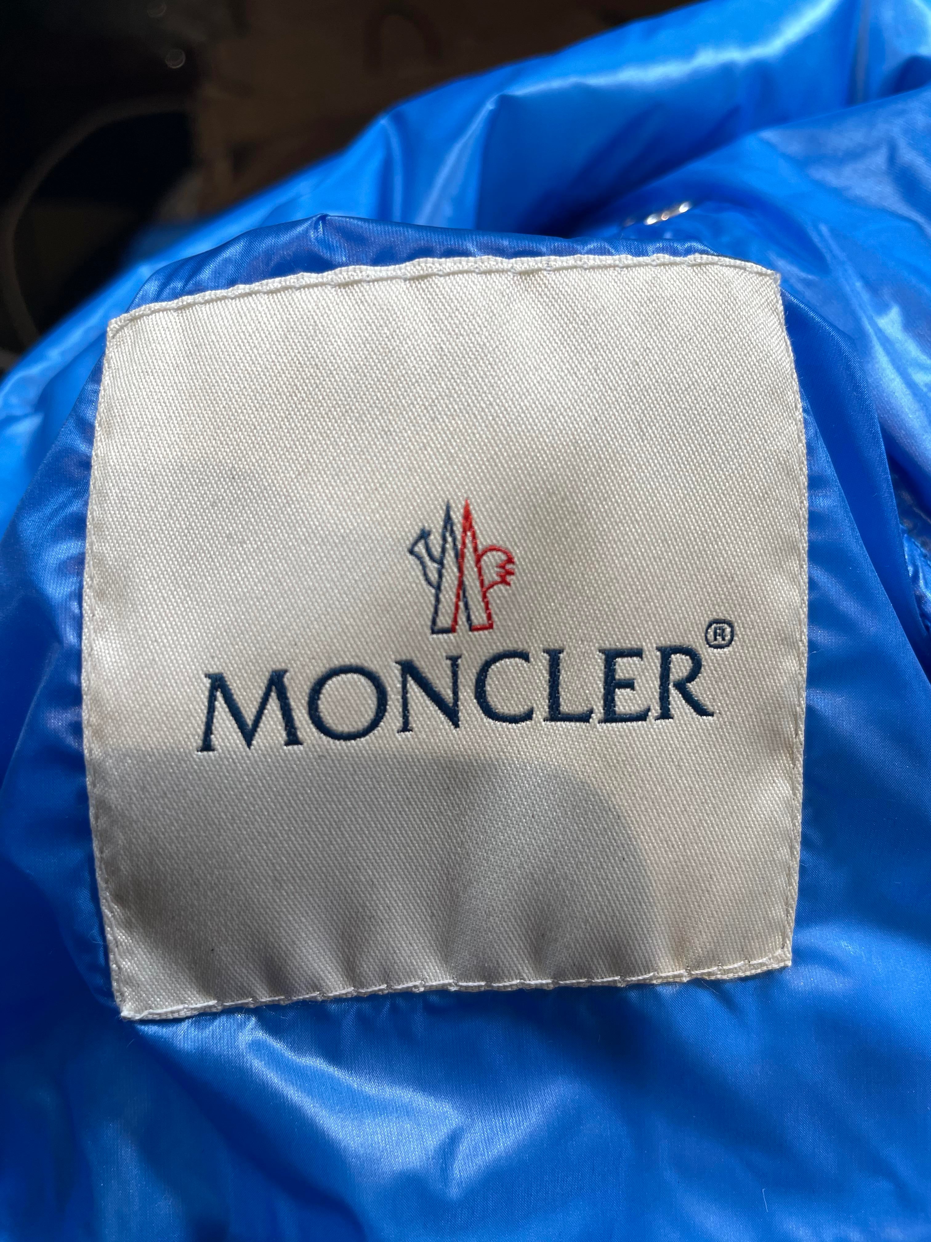 Moncler Blue Gregoire Giubbotto Jacket