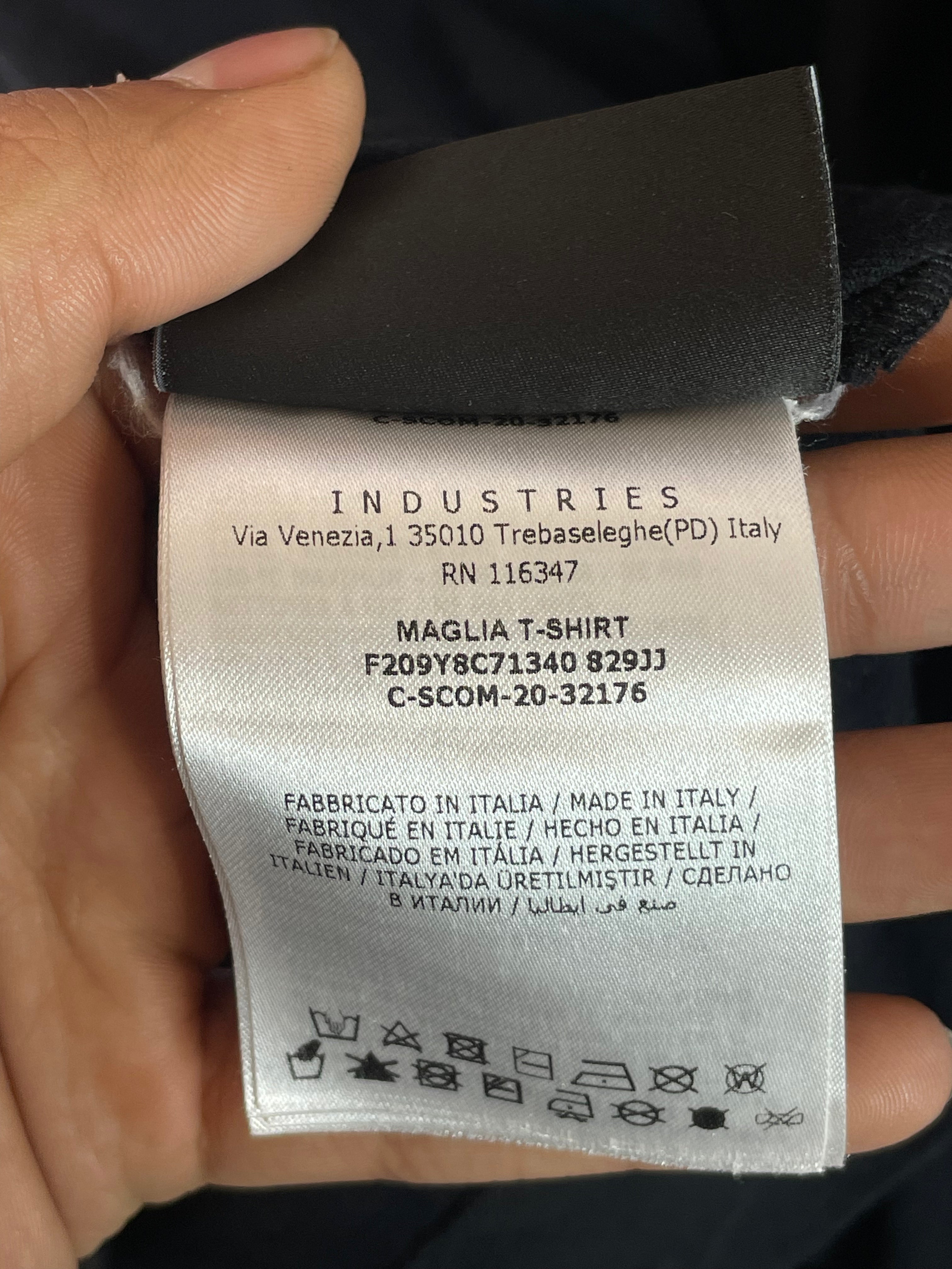 Moncler Alyx Tee Black Used XXL