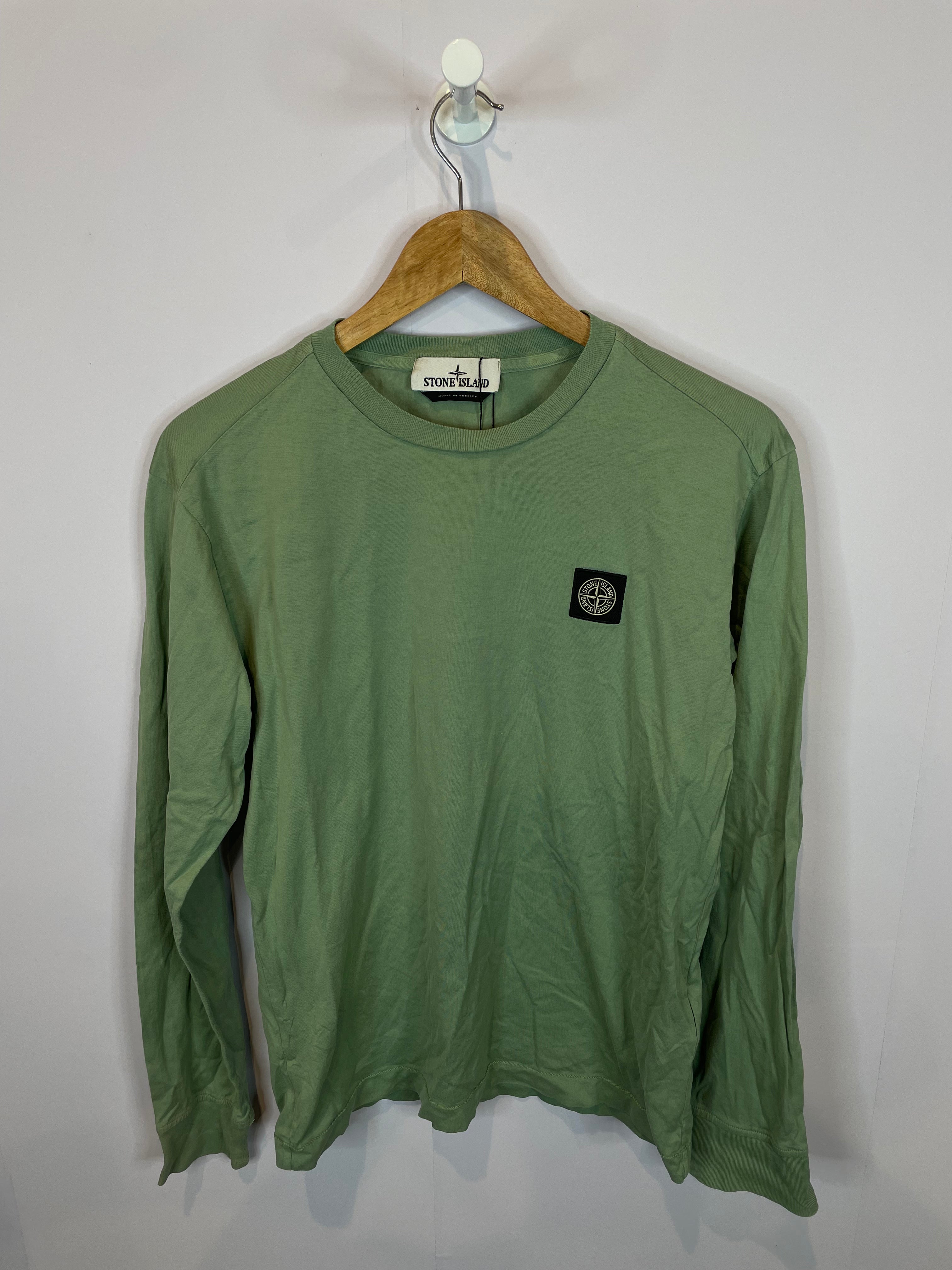 Stone Island LS Light Green Used Small
