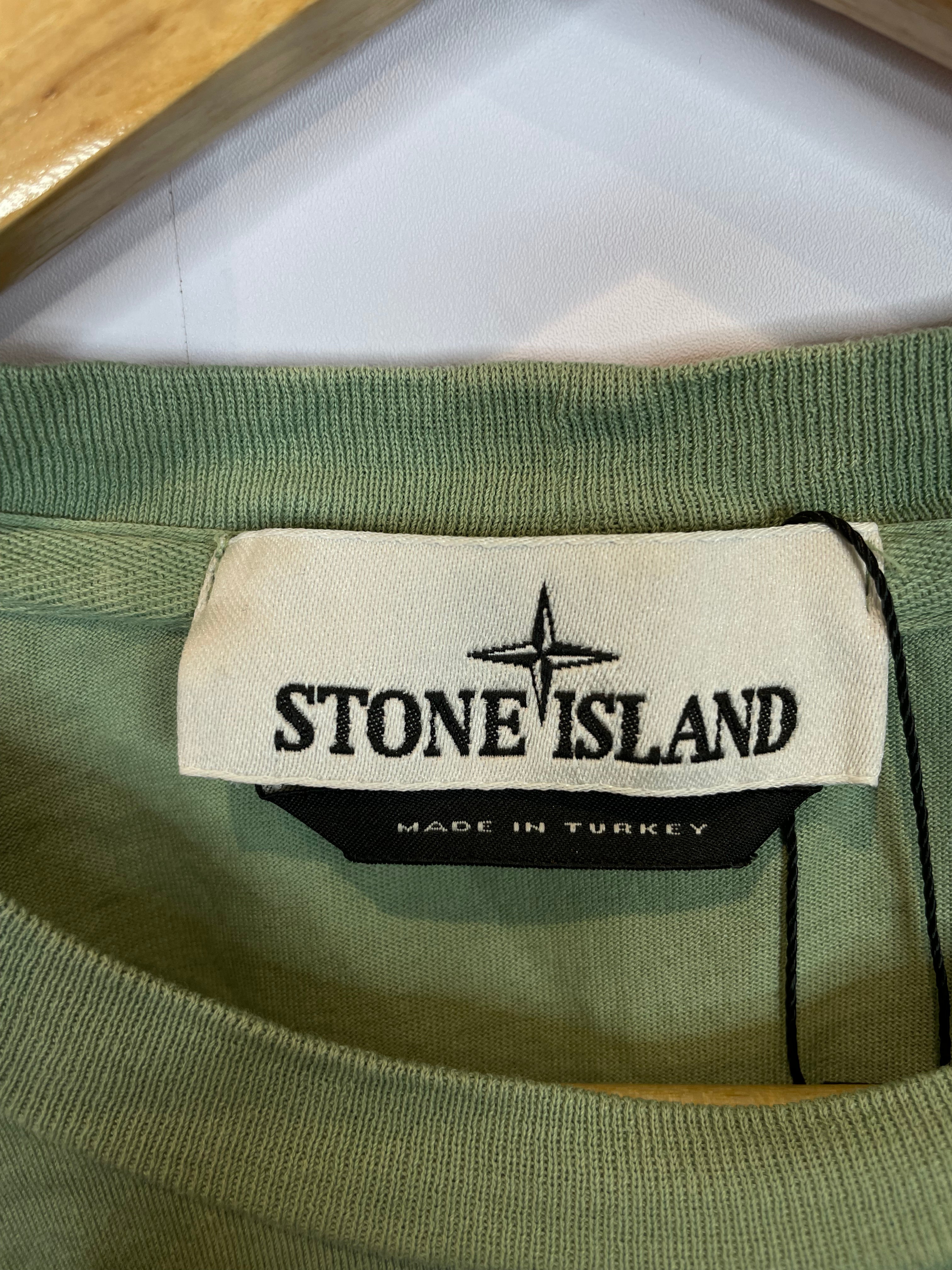 Stone Island LS Light Green Used Small