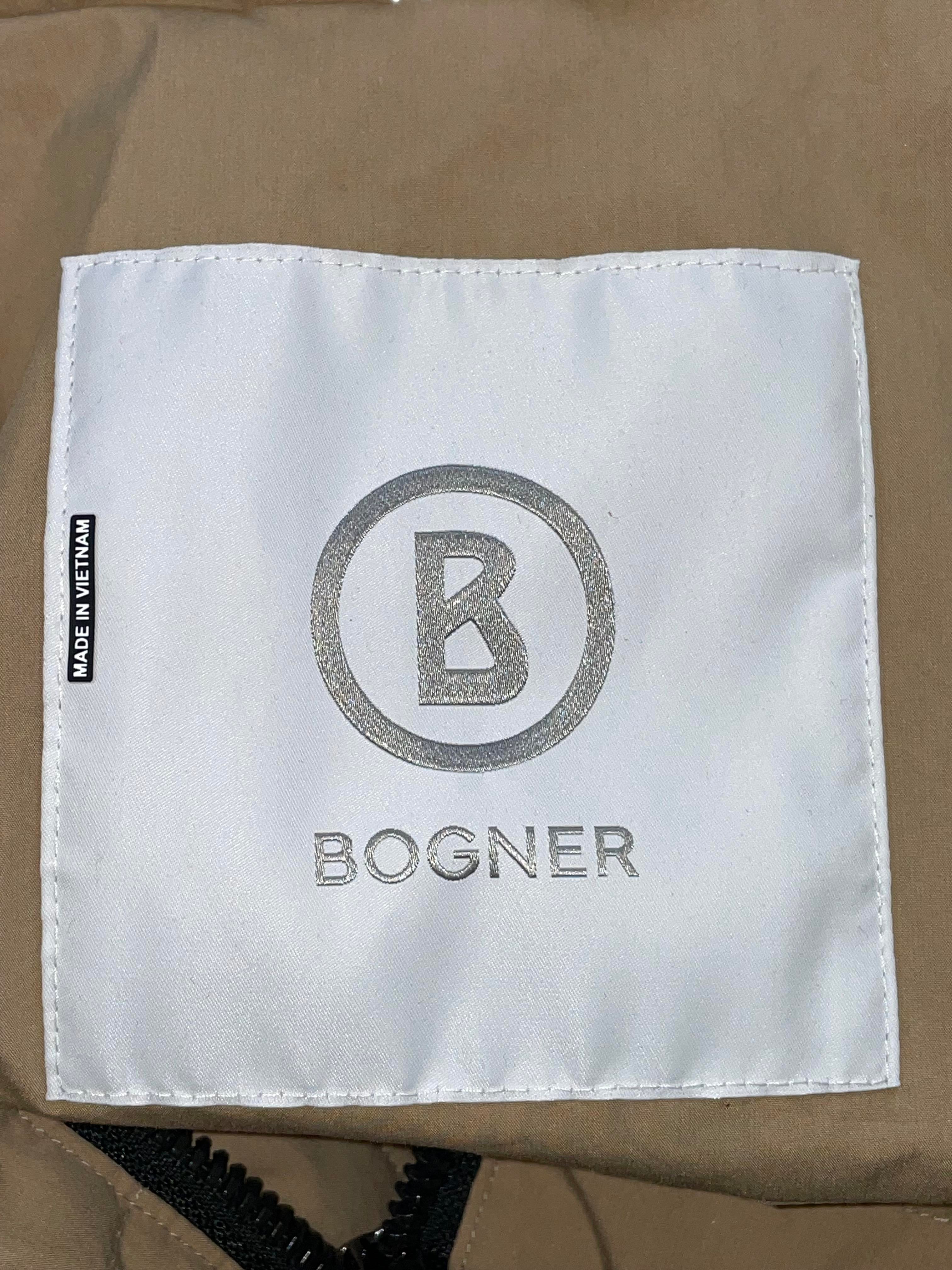 Bogner Jimmy Down Camel Puffer Vest