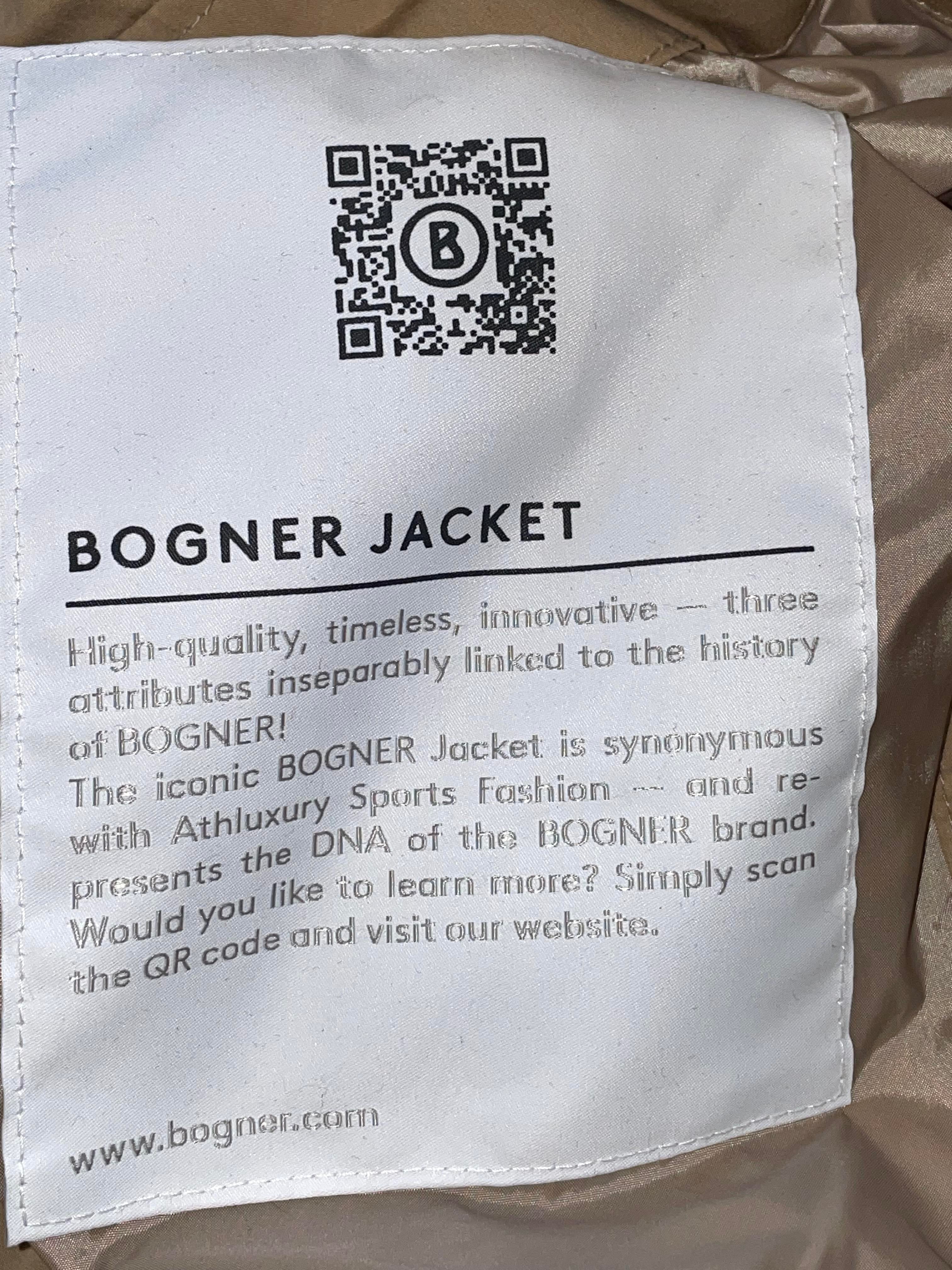 Bogner Jimmy Down Camel Puffer Vest