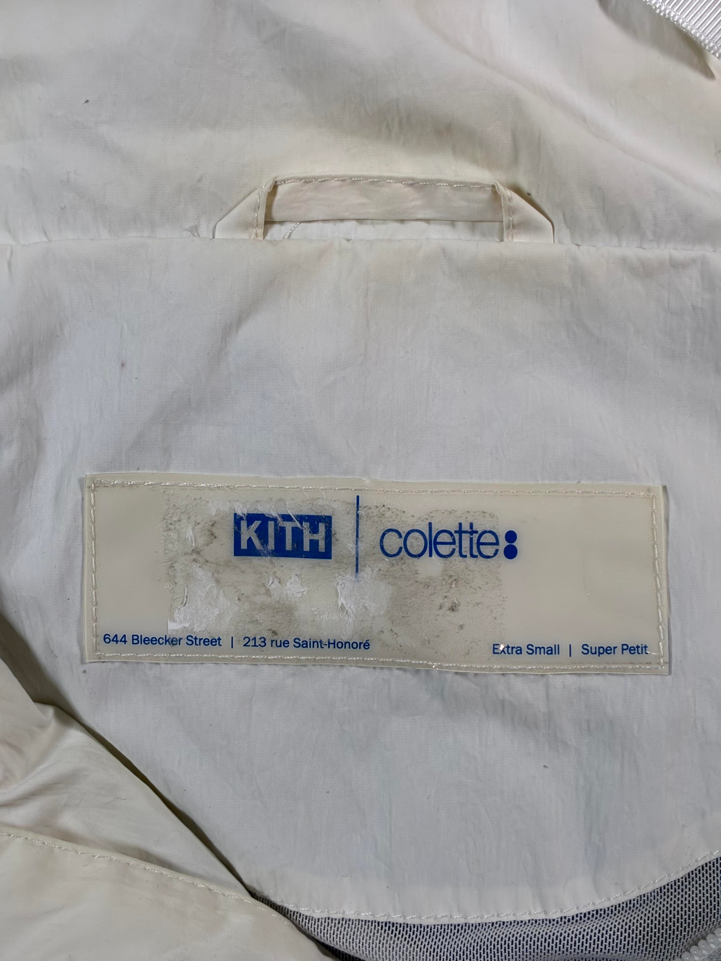 Kith Colette Windbreaker White & Blue Jacket