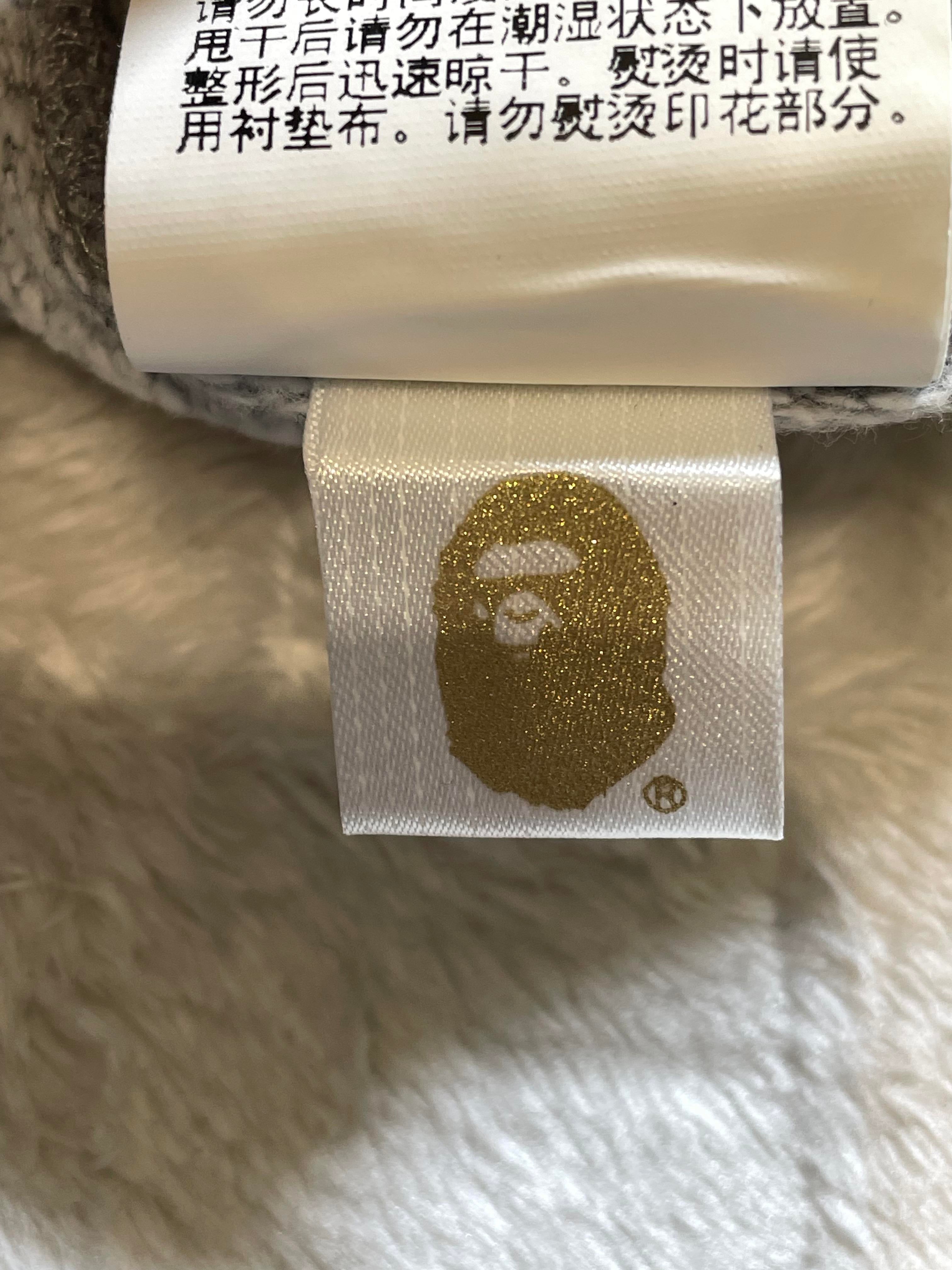 Bape Shark Grey Pullover Hoodie