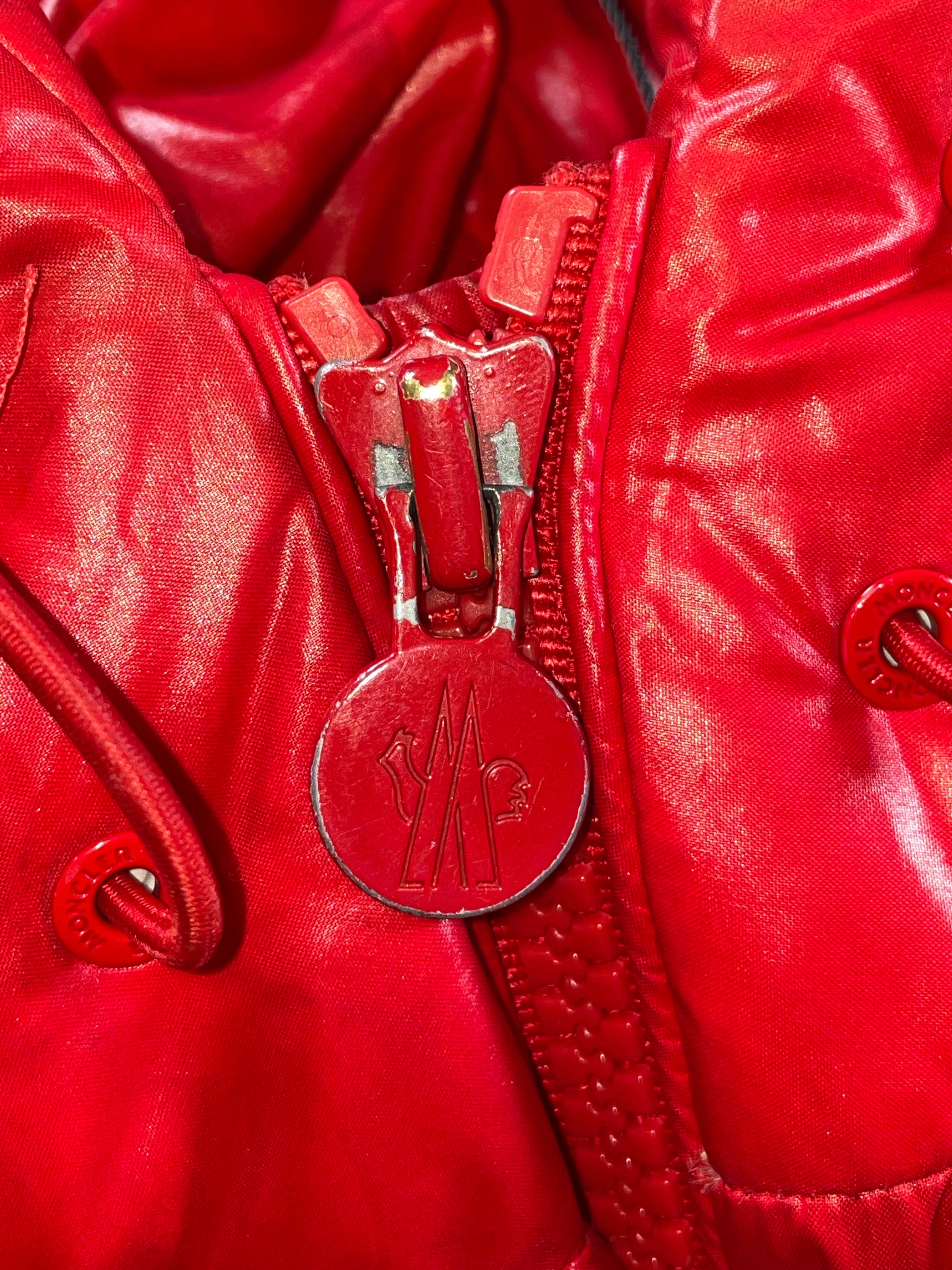Moncler Maya Red Puffer Jacket