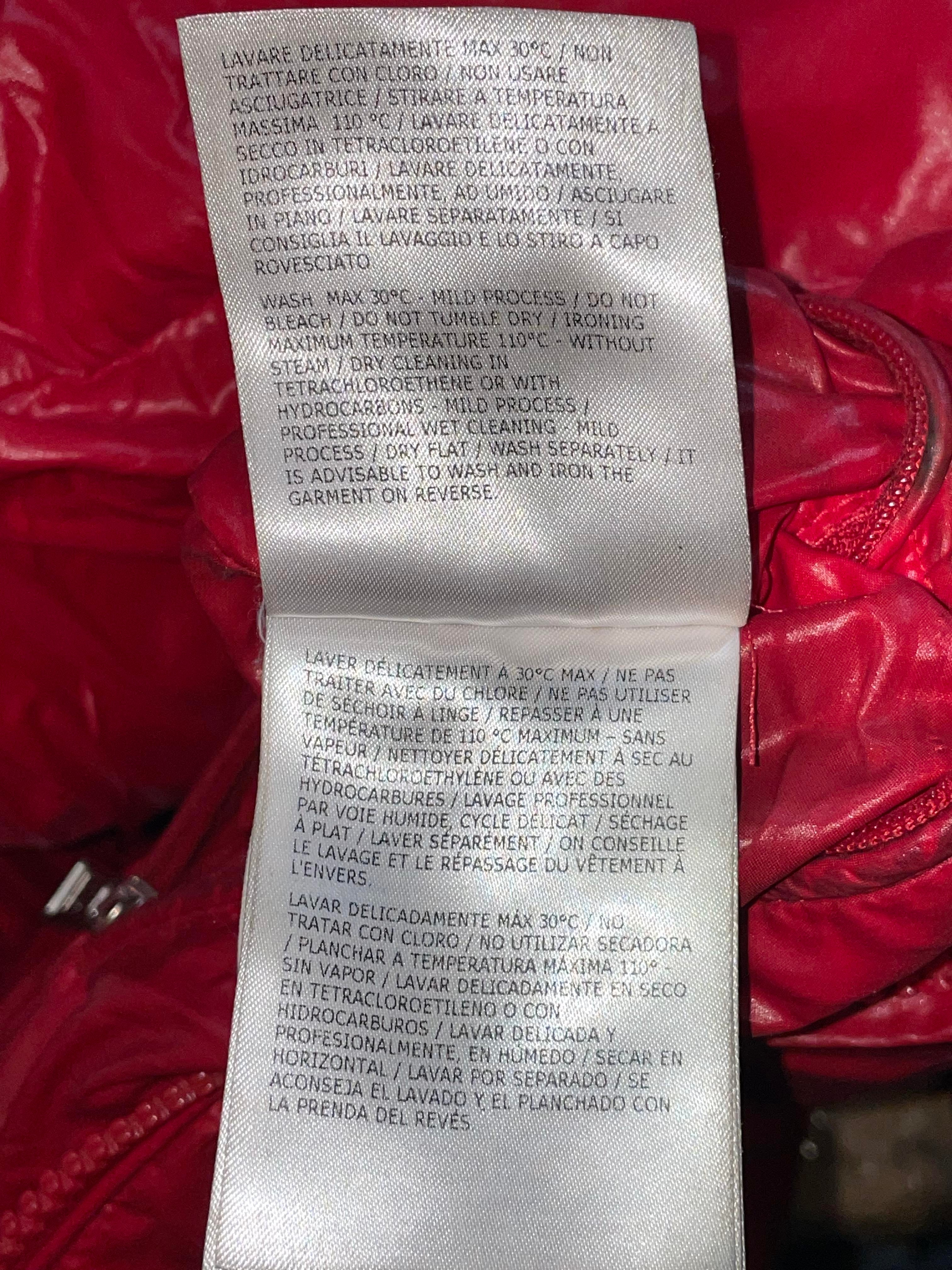 Moncler Maya Red Puffer Jacket