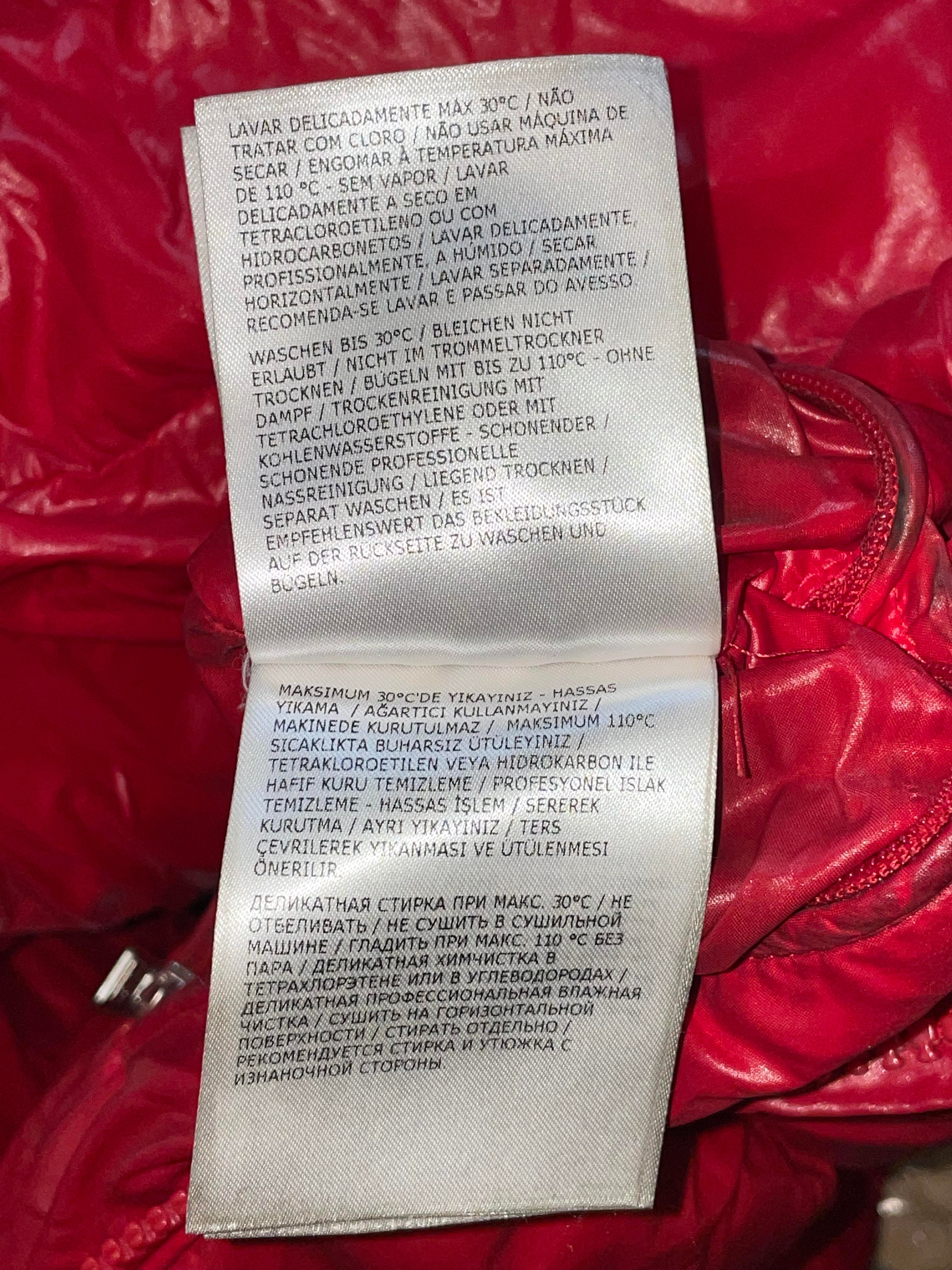 Moncler Maya Red Puffer Jacket