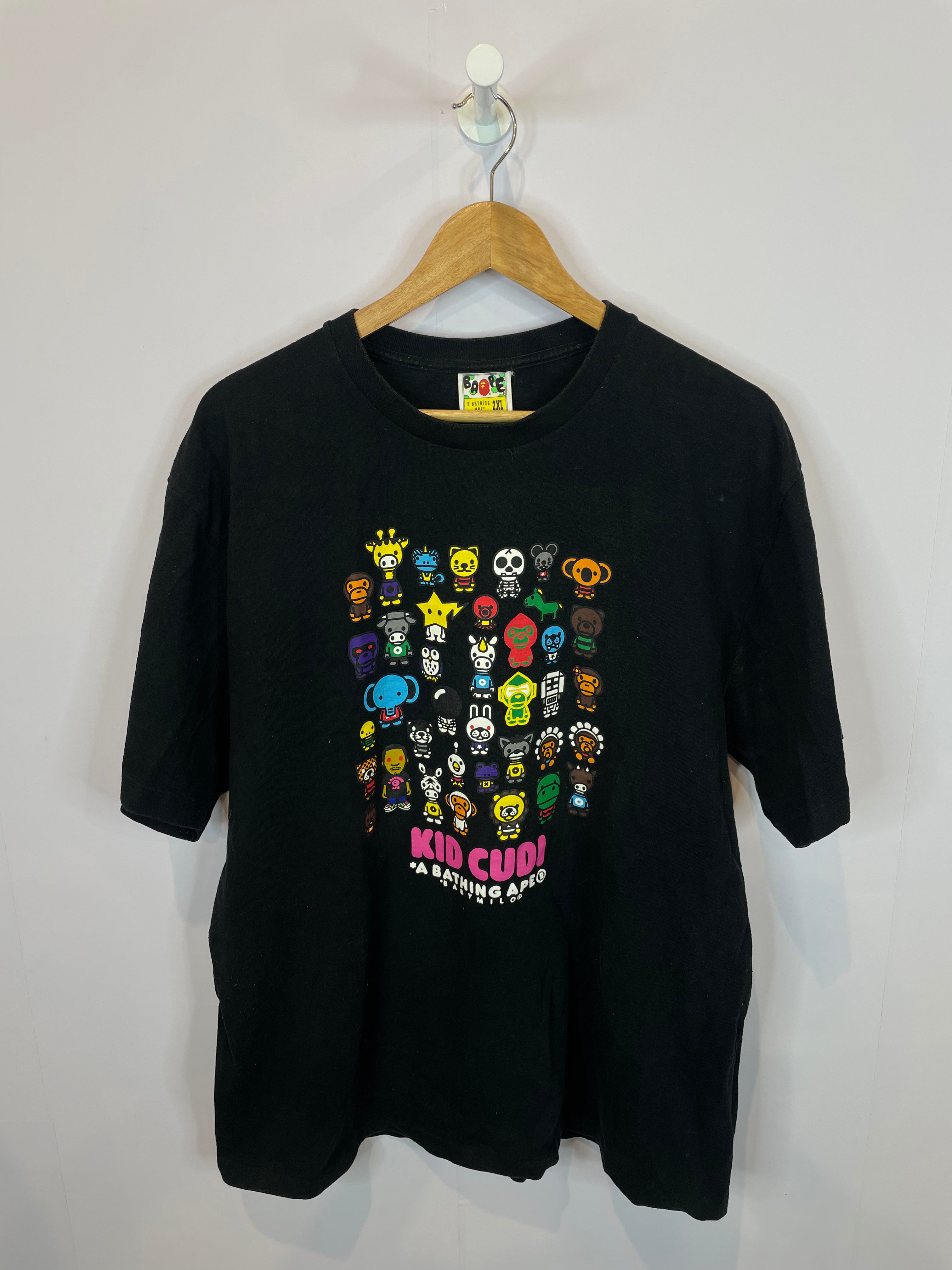 Bape Kid Cudi Tee Used 2XL