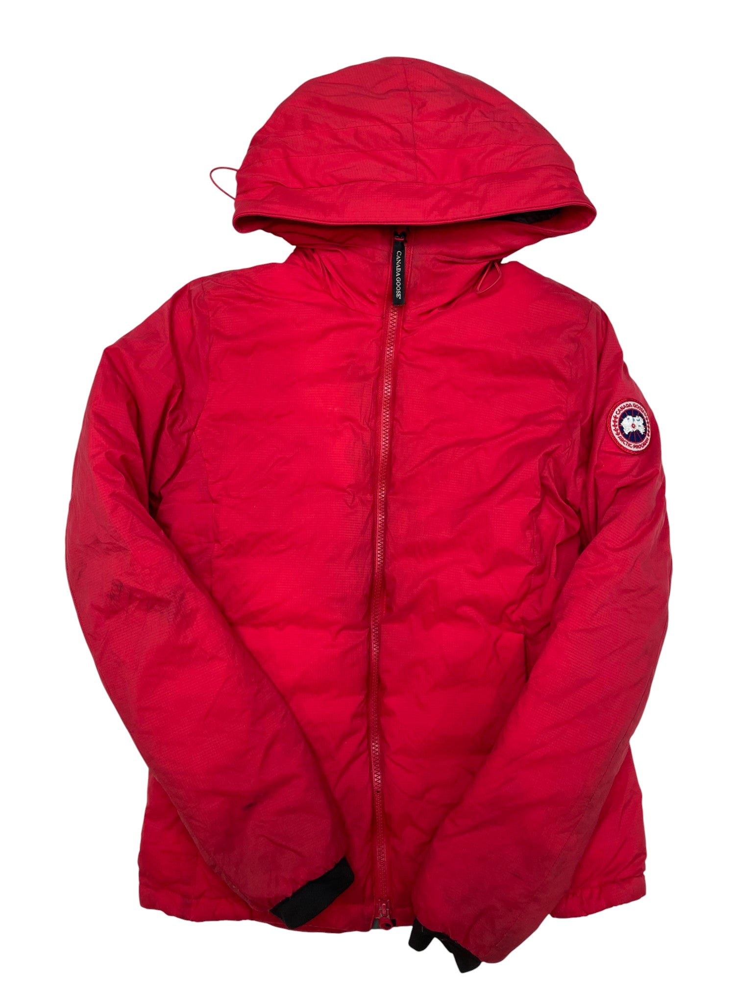 Canada Goose Red Puffer Jacket