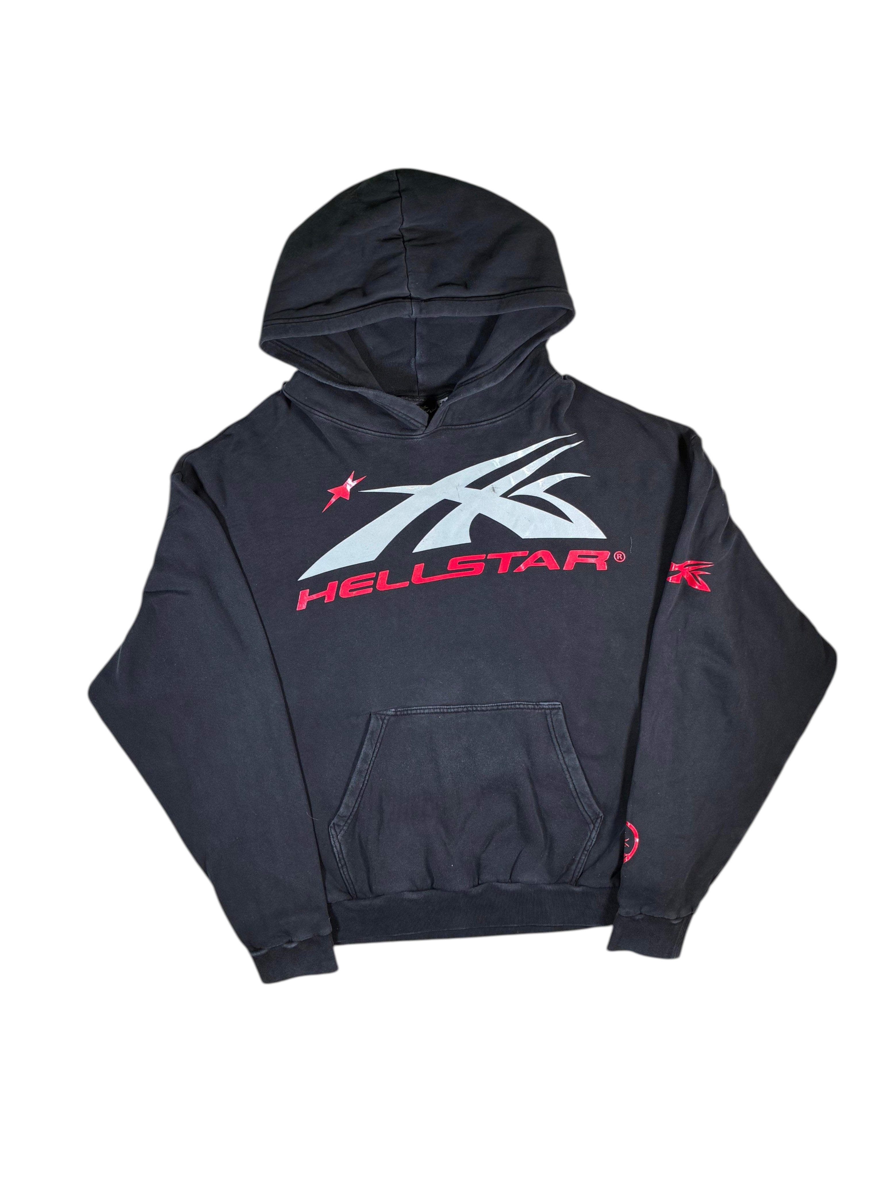 Hellstar Gel Black & Red Hoodie