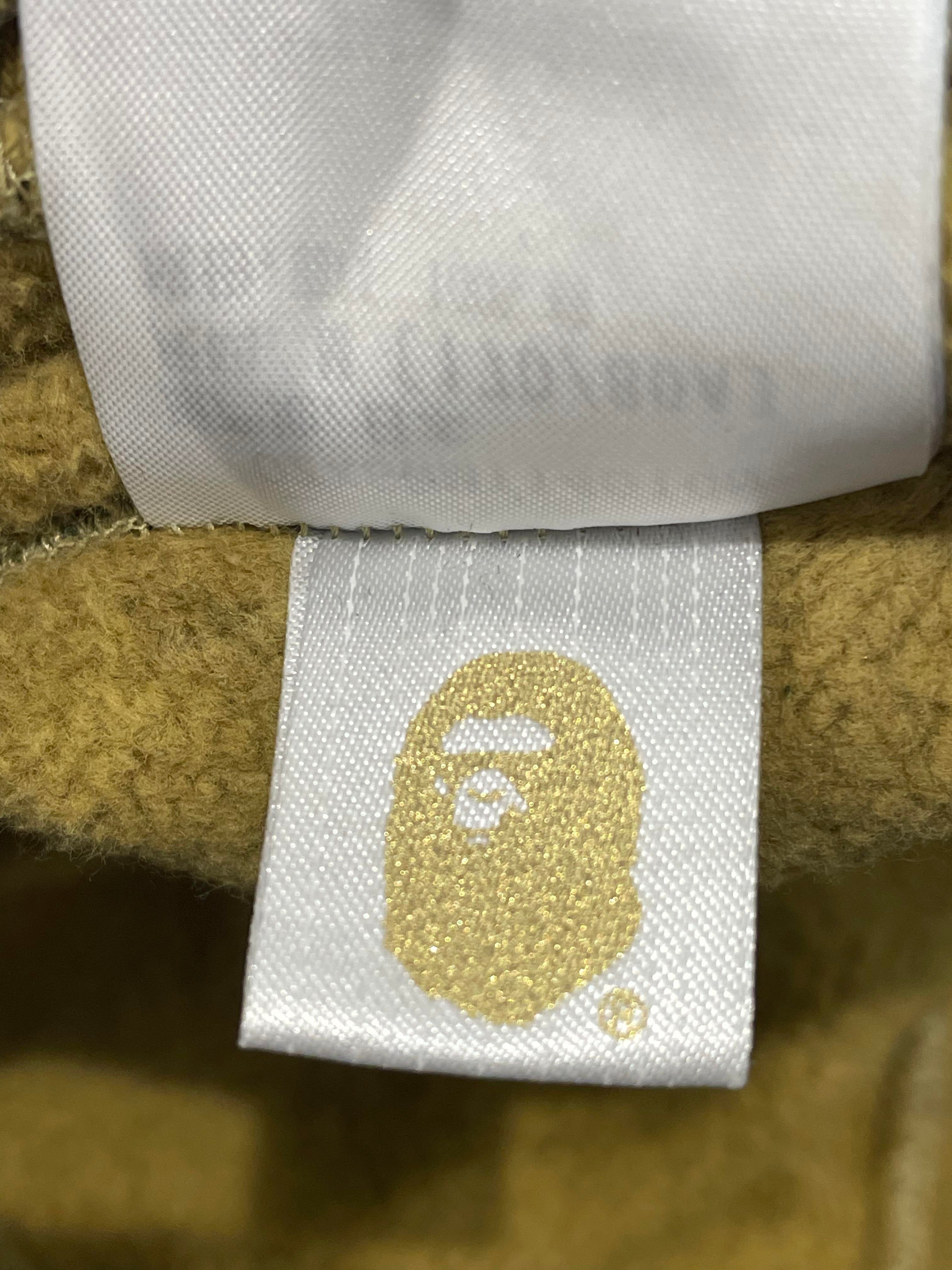 BAPE Shark Green Camo Zip Up Hoodie