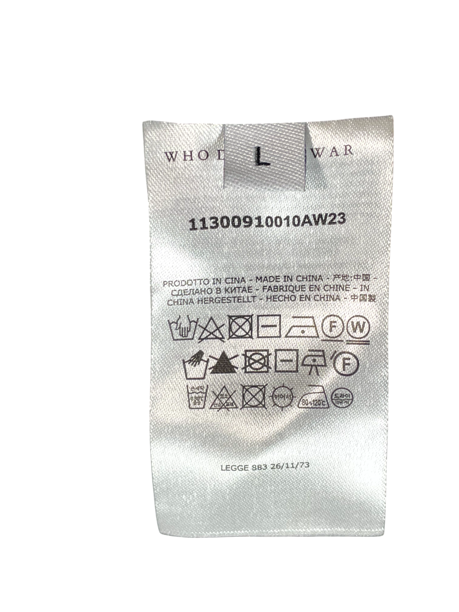 WDW Spiral Navy Jacket