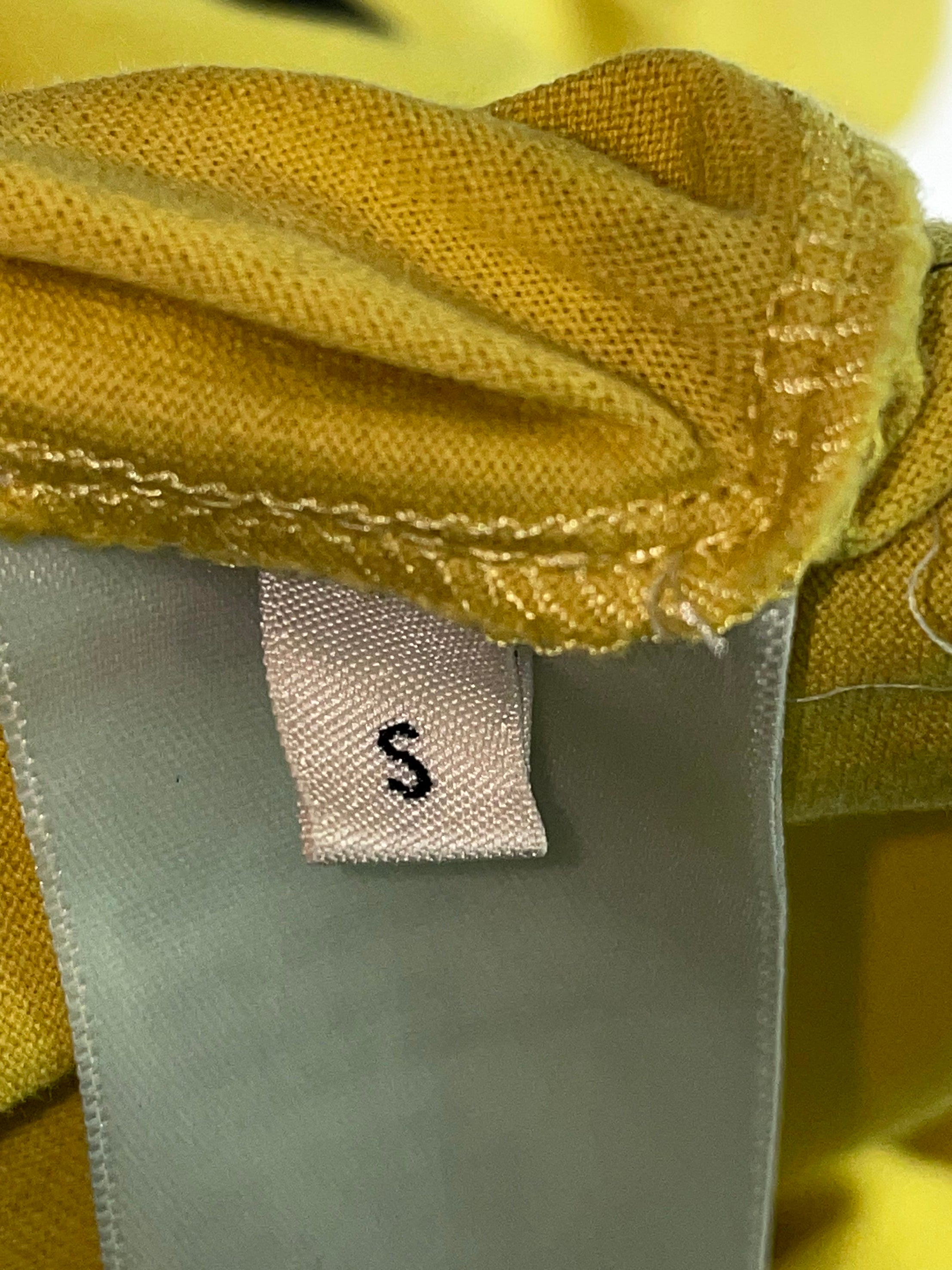 Celine Spellout Logo Lemon & Black Tee