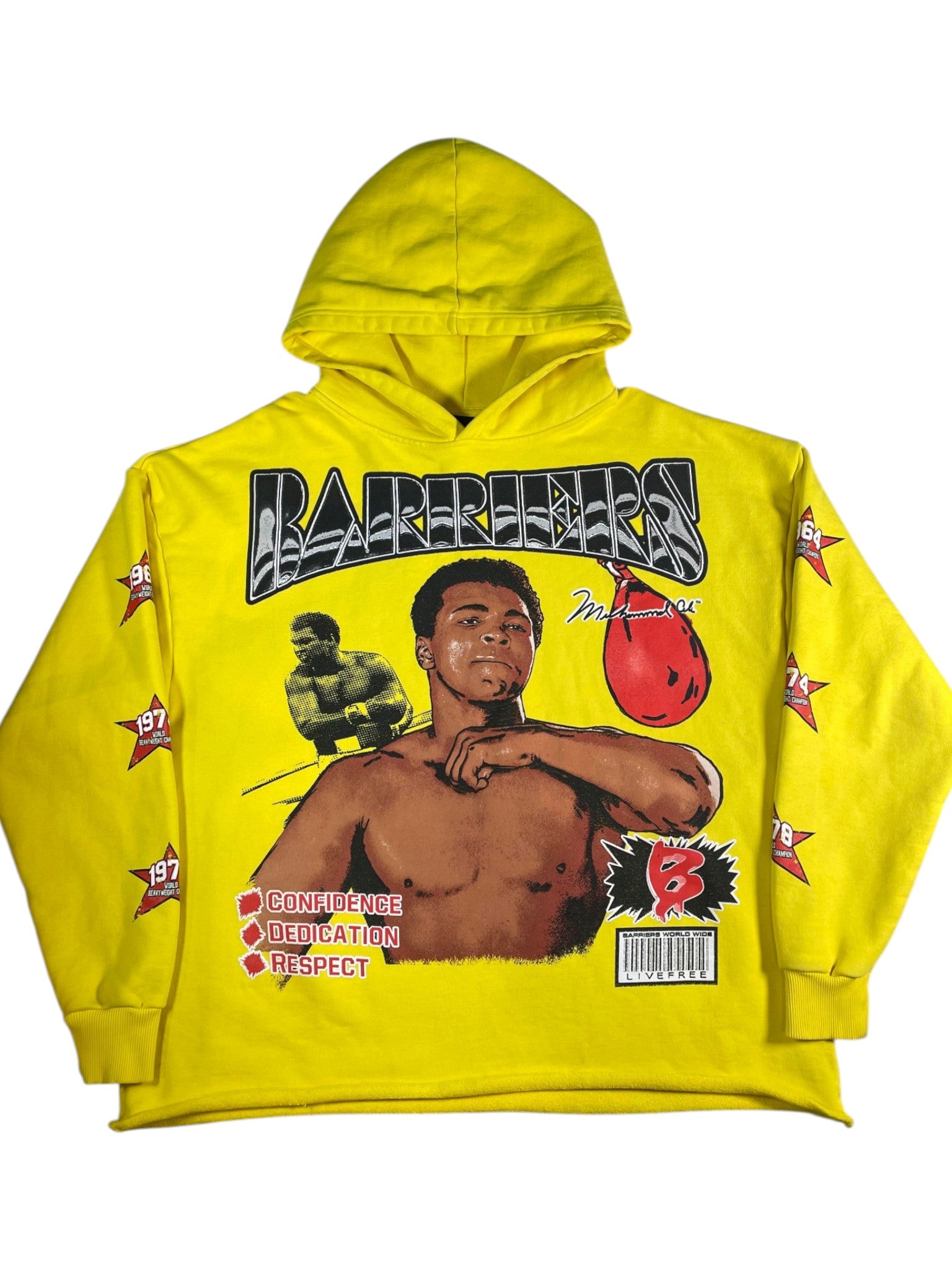Barriers ALI Yellow Hoodie