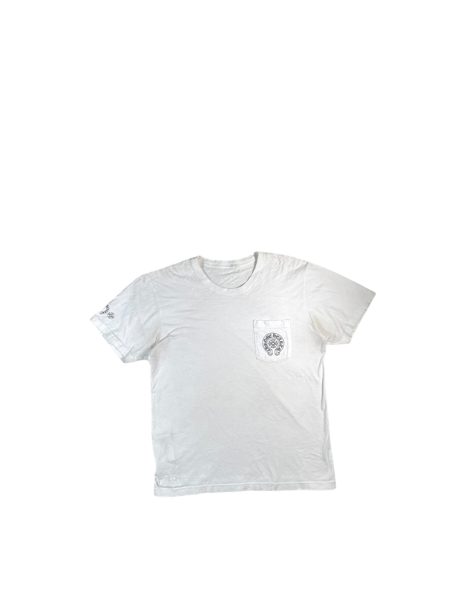 Chrome Hearts 'Circle Gradient' White Tee