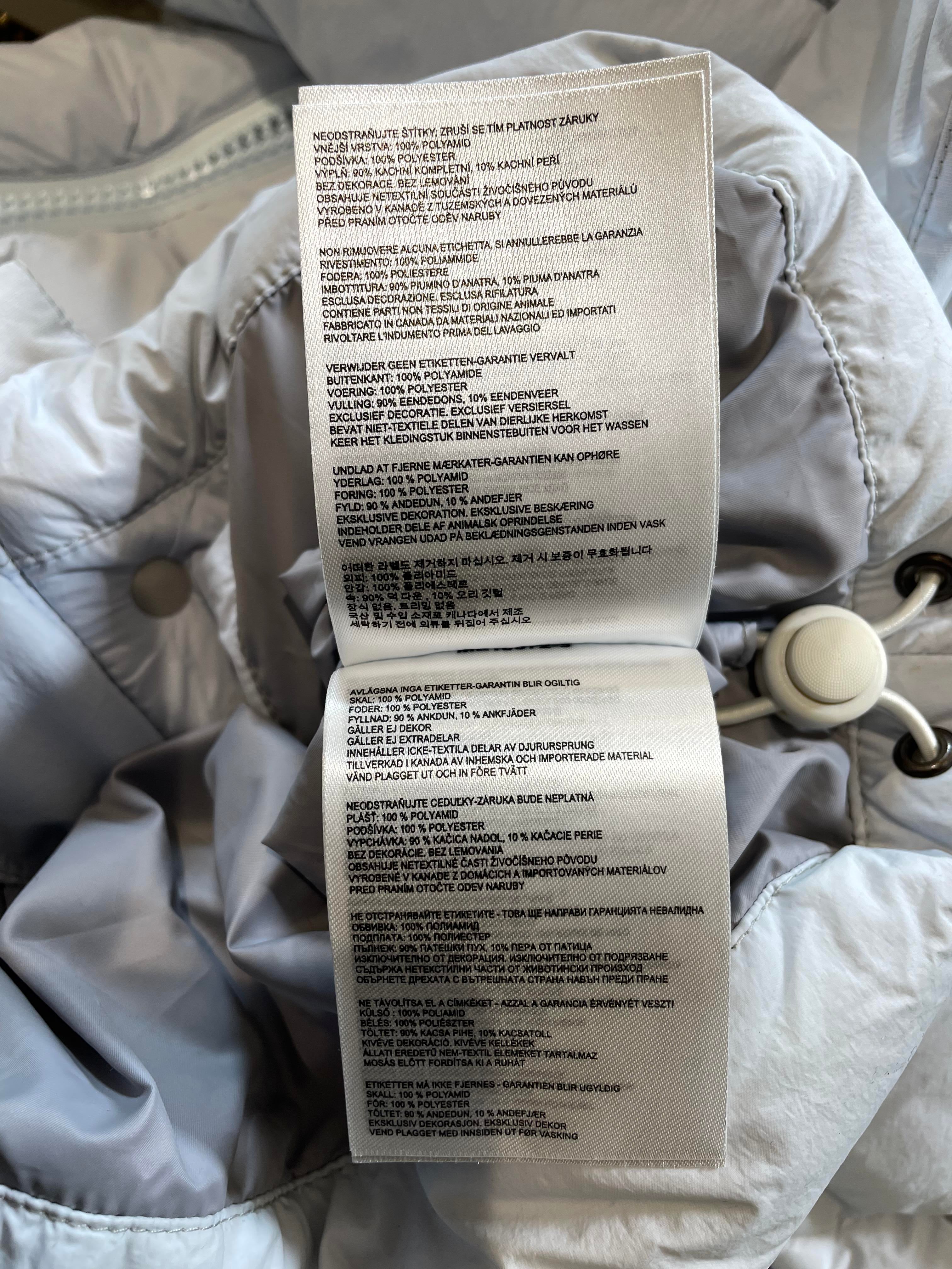Canada Goose Baby Blue Jacket