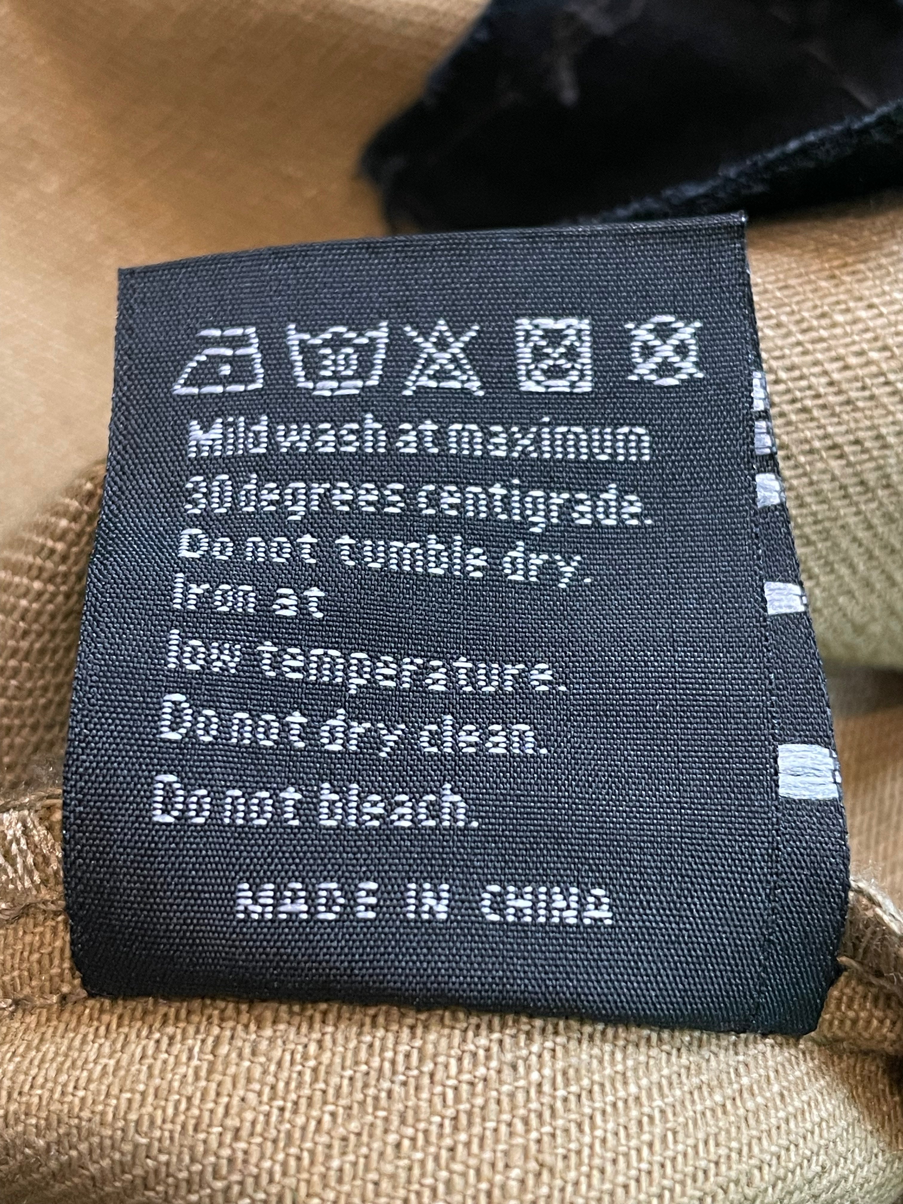 Who Decides War x Barriers 'Coal' Monument Denim Jacket