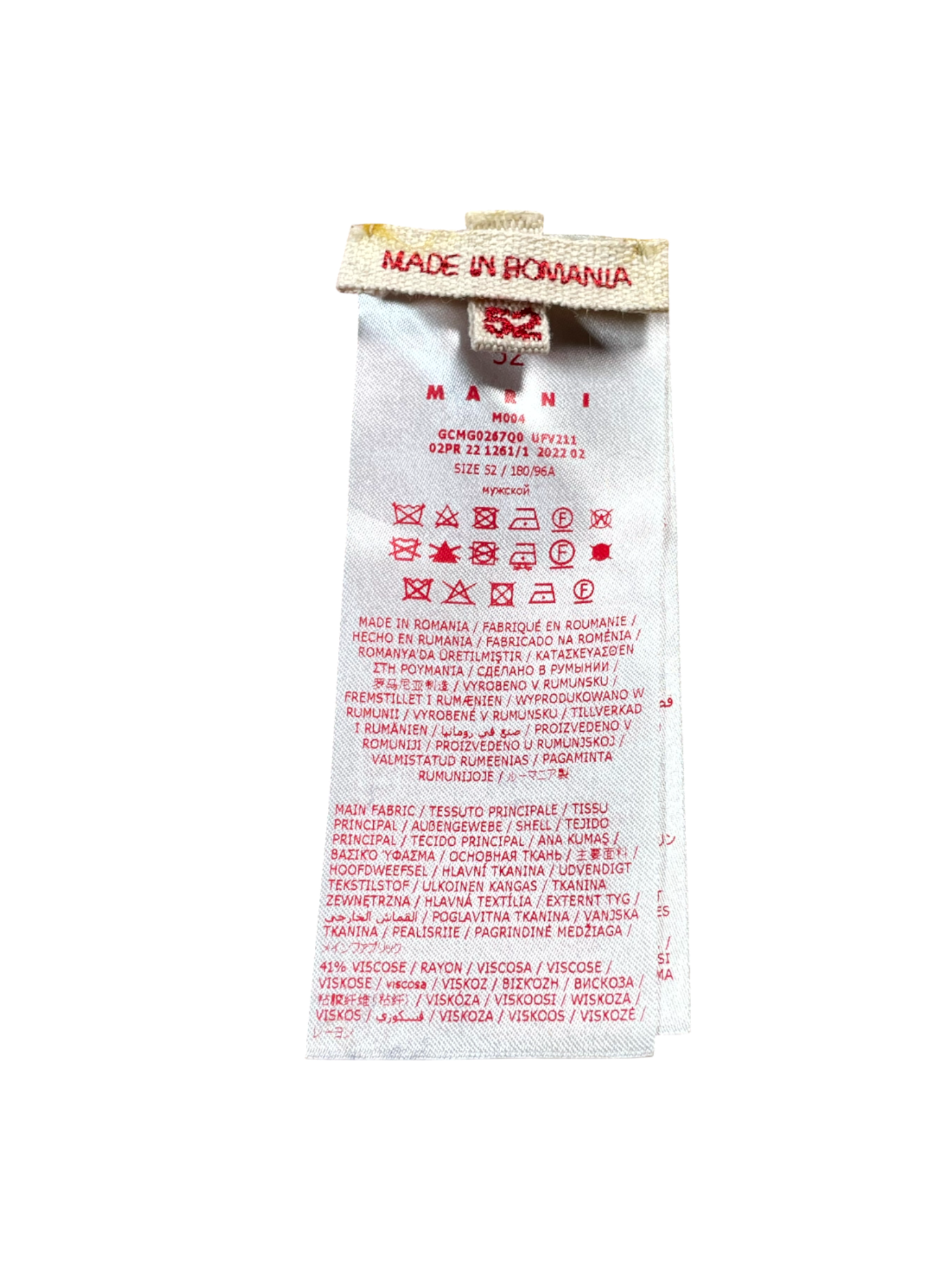 Marni Mohair Crewneck Multicolor Sweatshirt