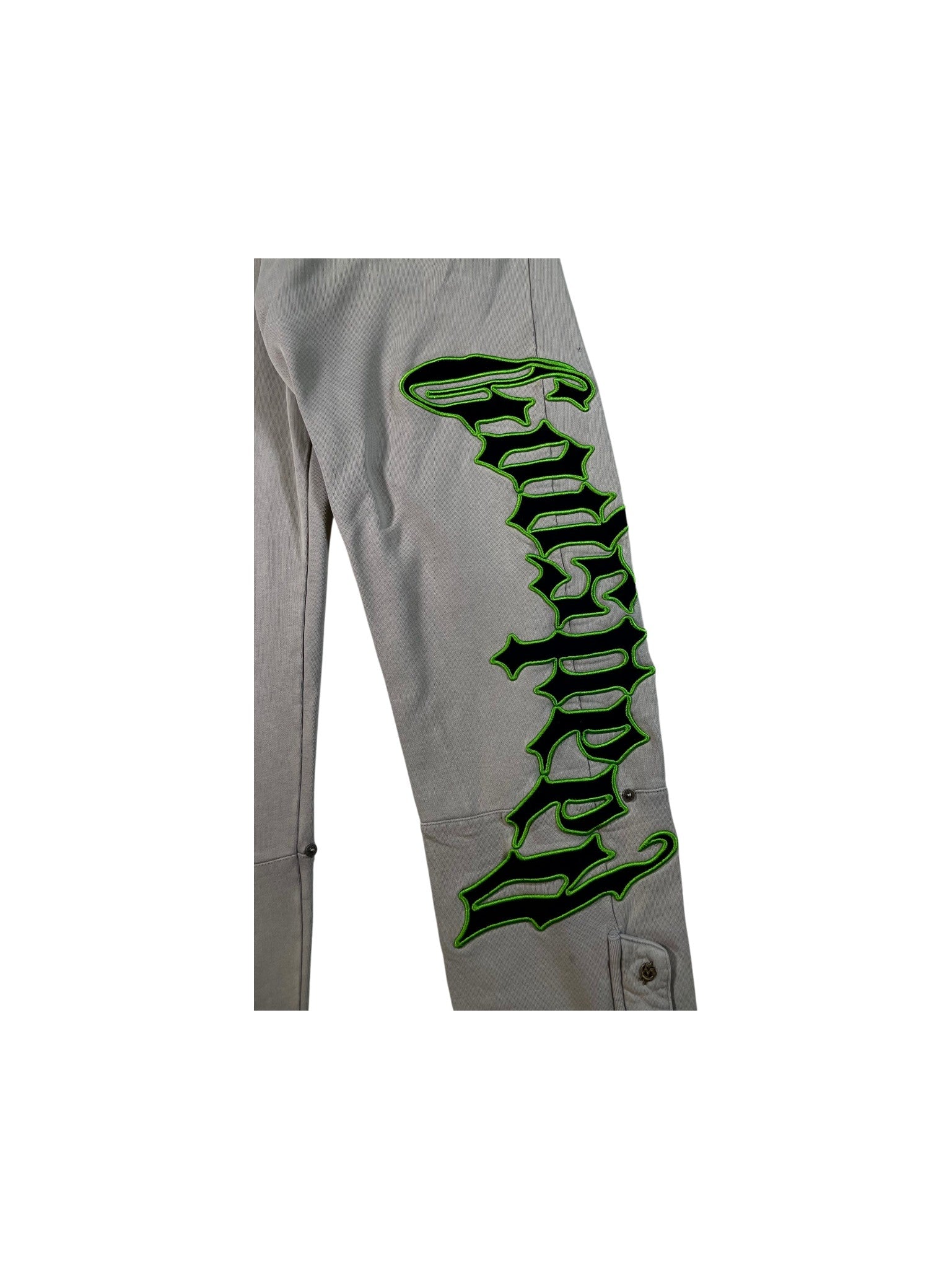 Godspeed Outline Grey, Black & Green Sweats