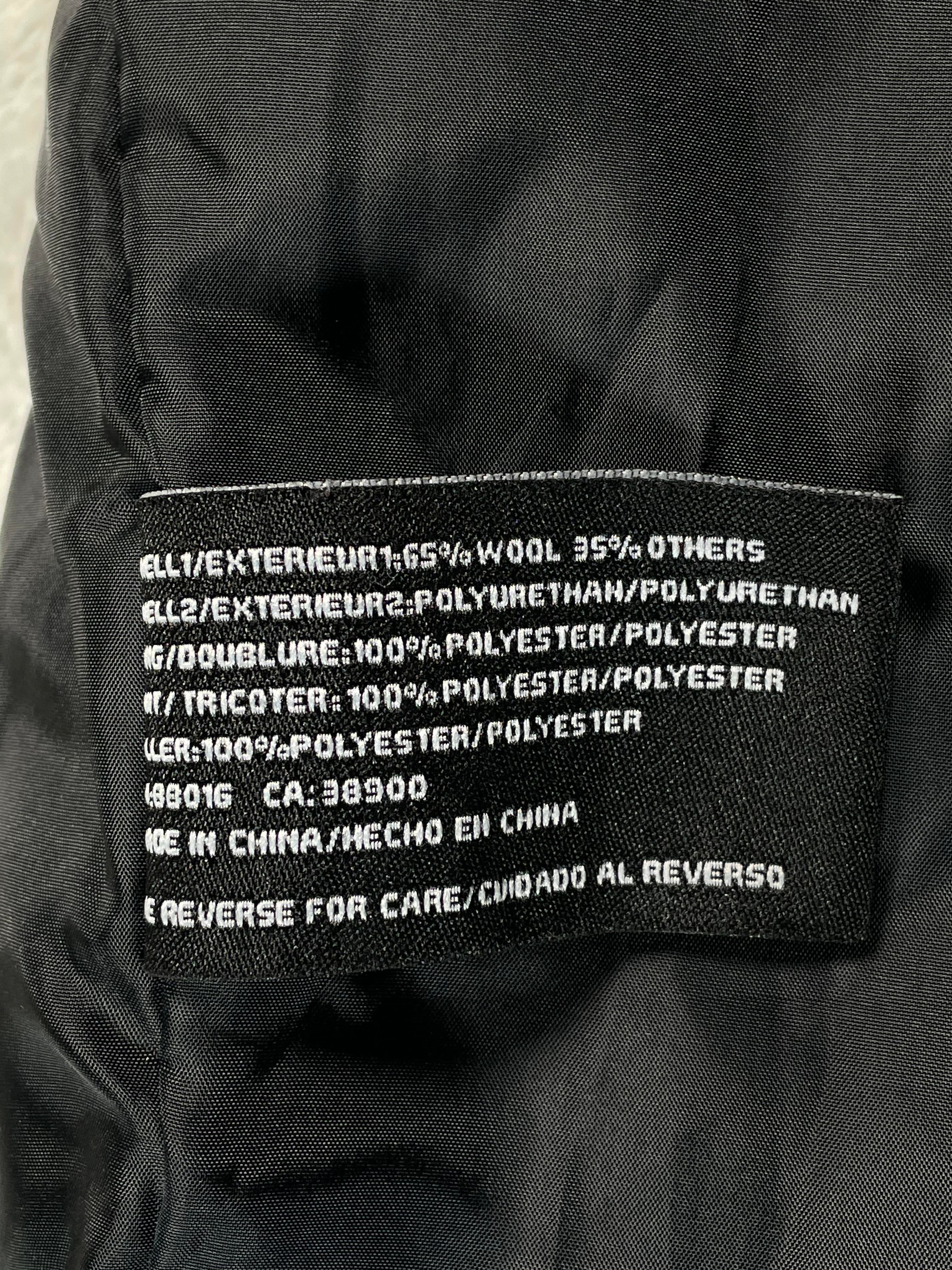 Pelle Pelle Studded Black Red & White Varsity Jacket