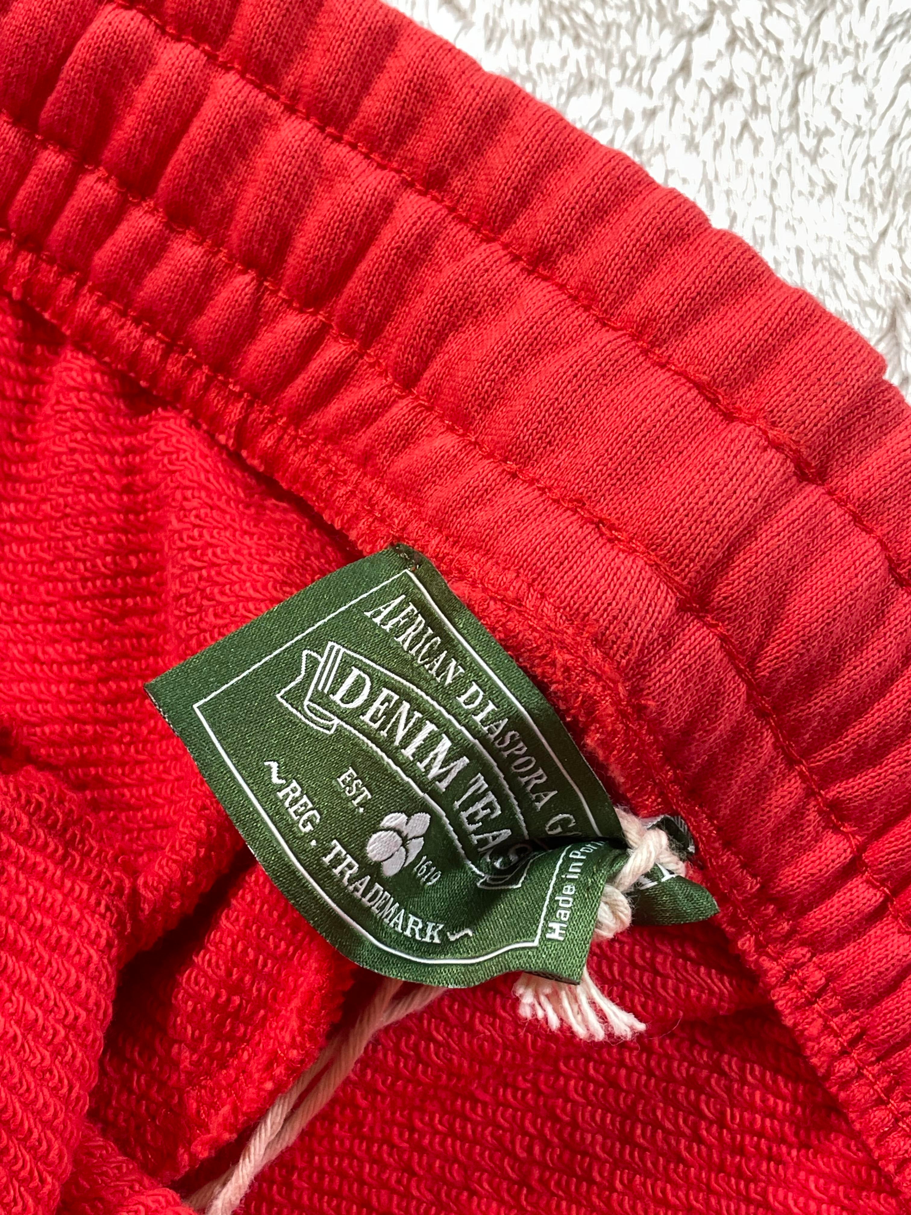 Denim Tears ADG Red Sweats